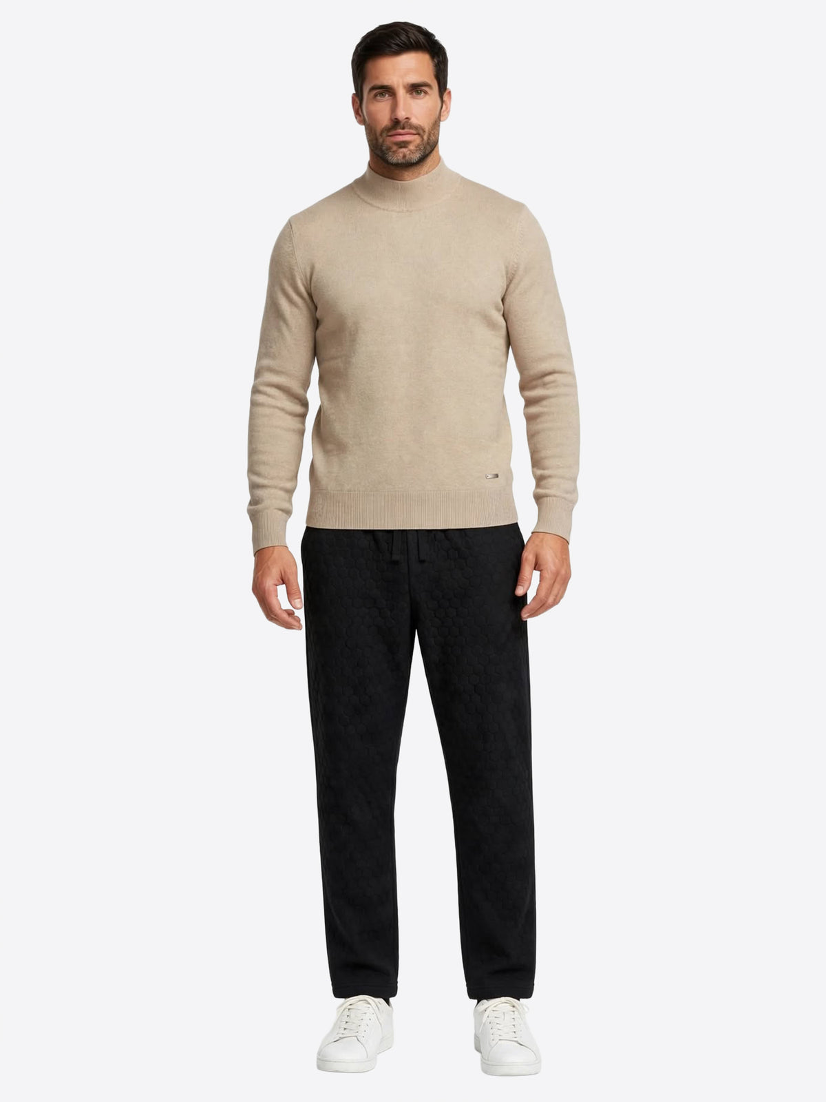 Maglia GIANNI LUPO da Uomo - beige GL0032S-F26CAMEL