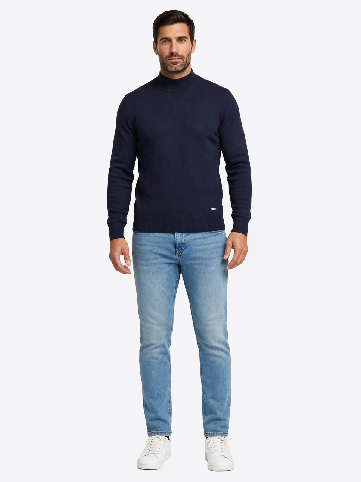 Maglia GIANNI LUPO da Uomo - blu GL0032S-F26NAVY