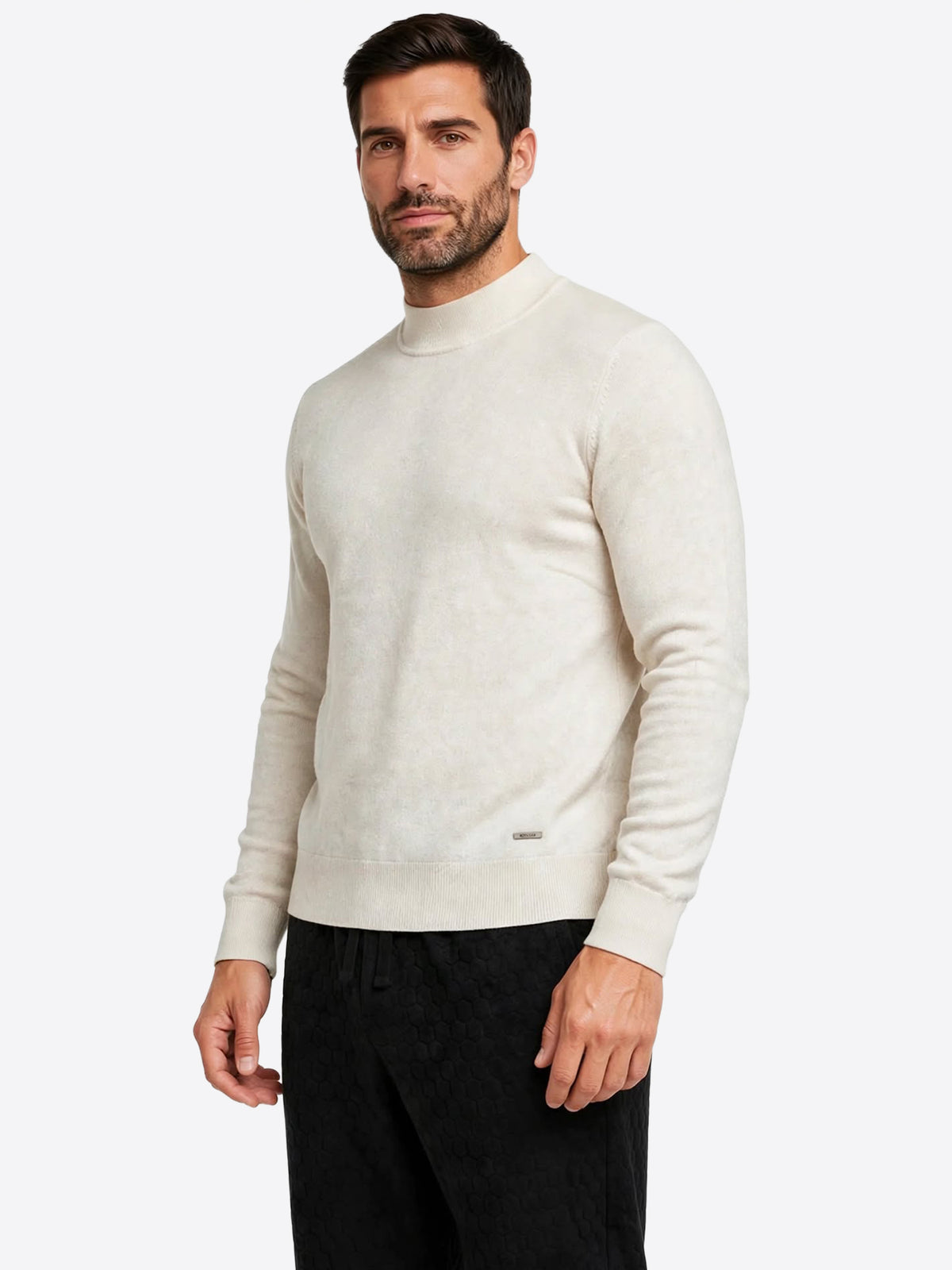Maglia GIANNI LUPO da Uomo - bianco GL0032S-F26PANNA