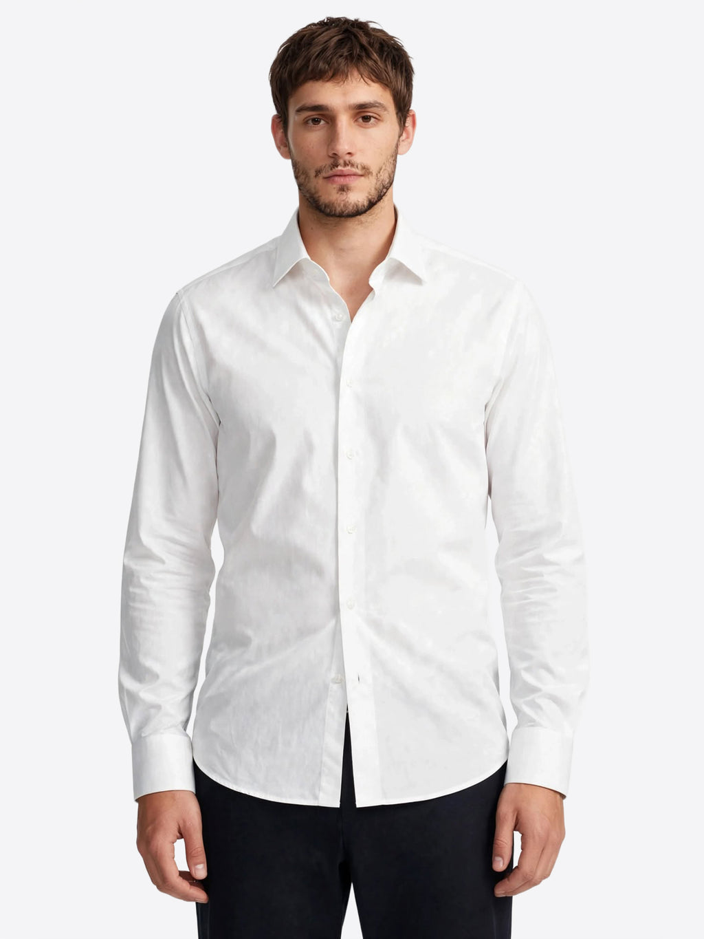 Camicia GIANNI LUPO da Uomo - bianco GL1011TB-F26WHT