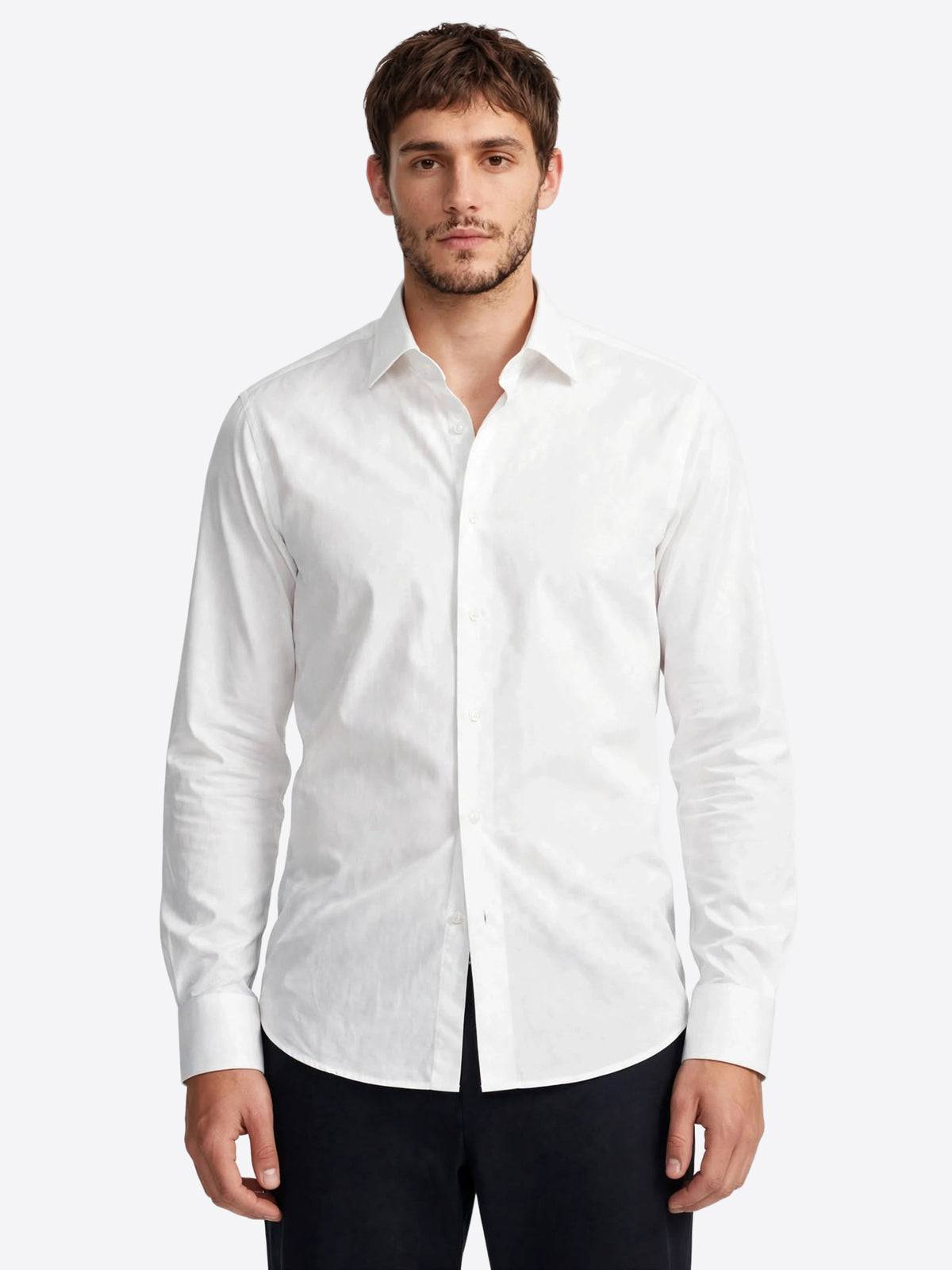 Camicia GIANNI LUPO da Uomo - bianco GL1011TB-F26WHT