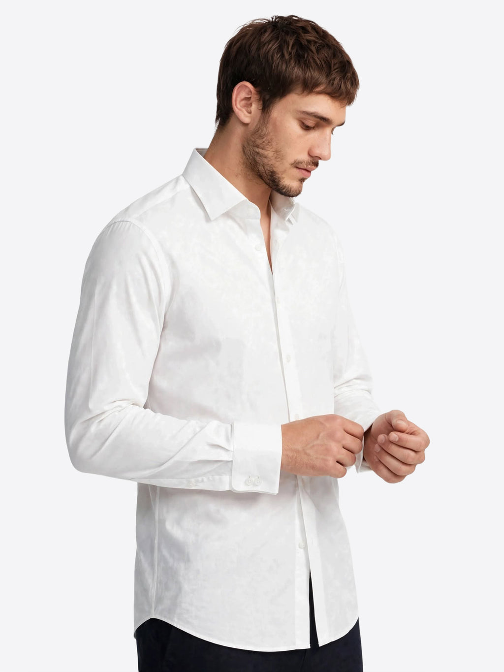 Camicia GIANNI LUPO da Uomo - bianco GL1011TB-F26WHT