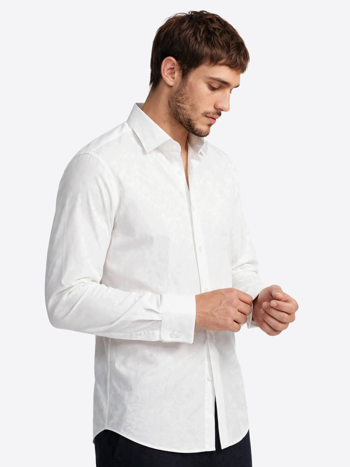 Camicia GIANNI LUPO da Uomo - bianco GL1011TB-F26WHT