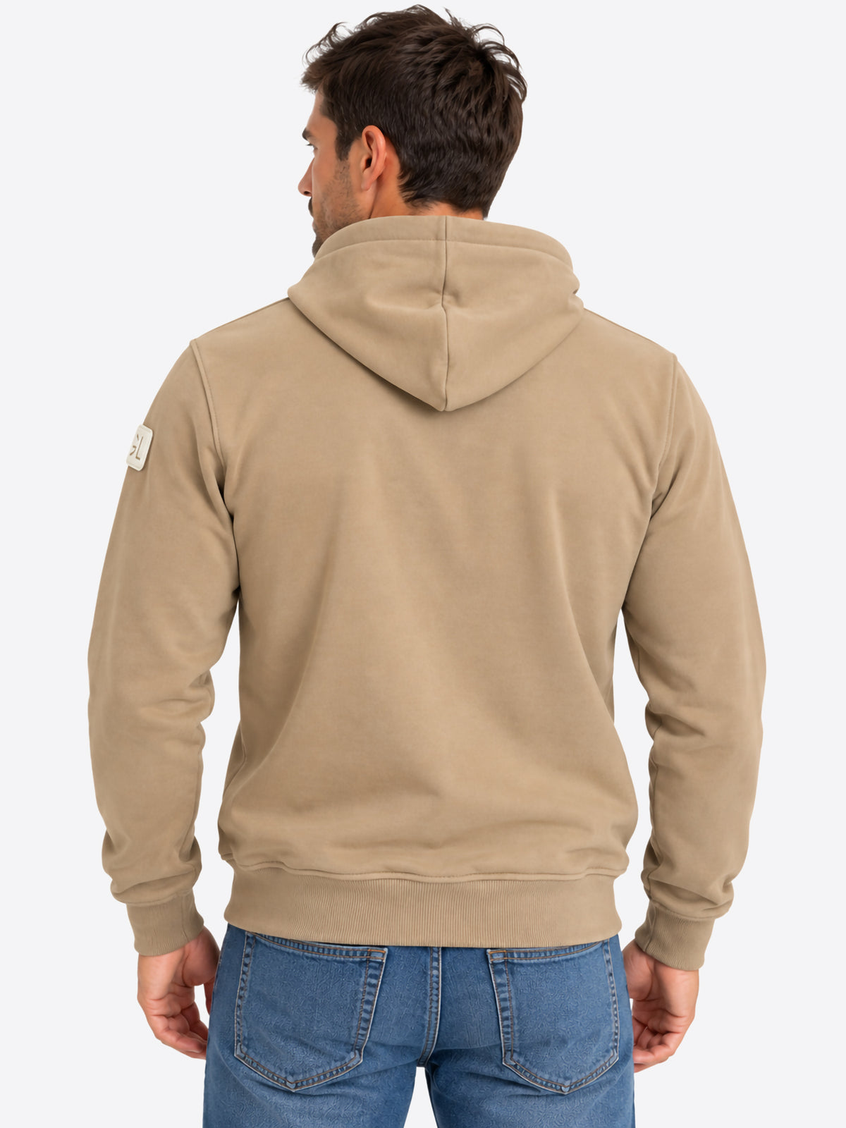 Felpa GIANNI LUPO da Uomo - beige GL2243F-F26CAMEL