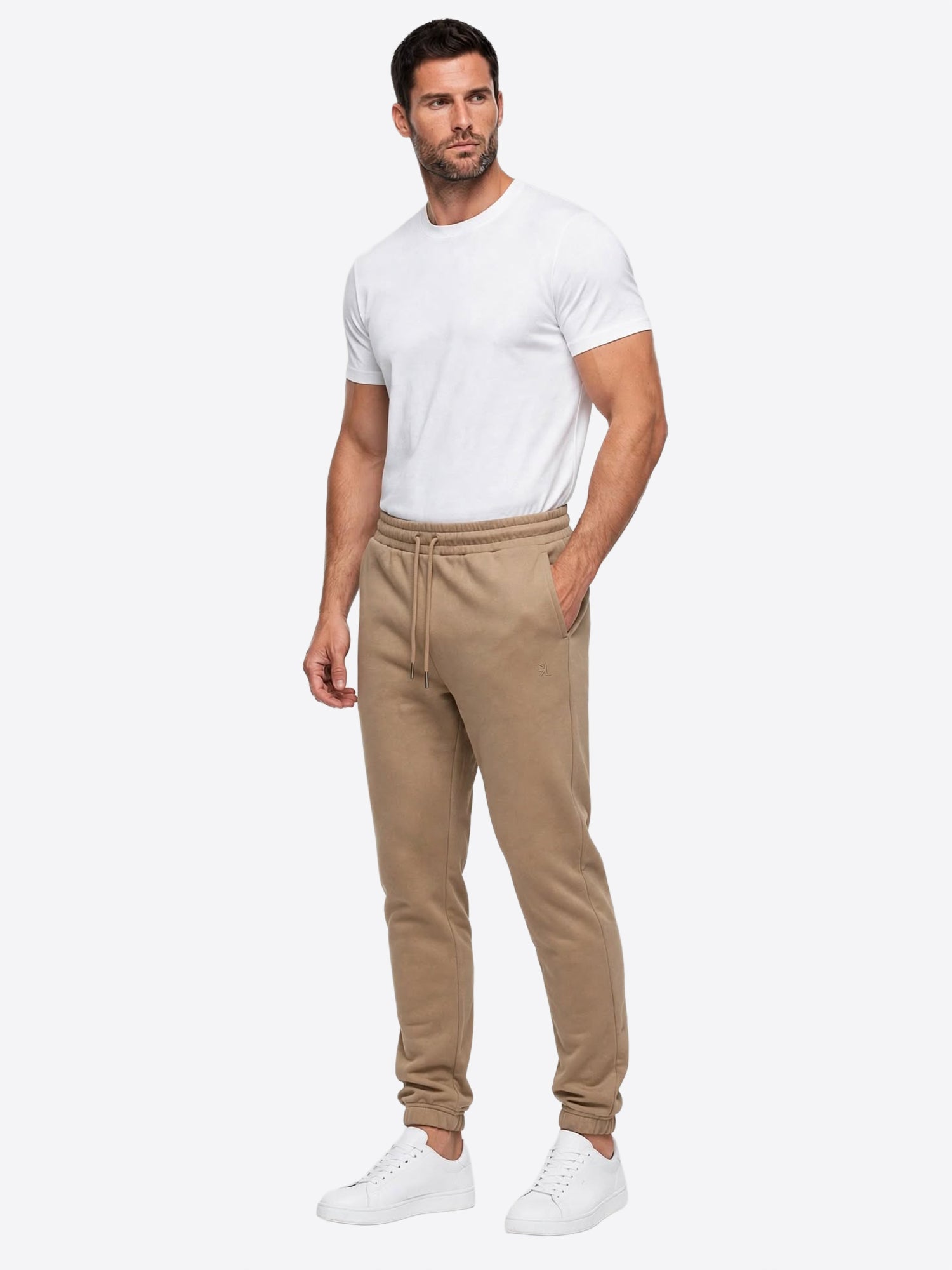 Pantalone Tuta GIANNI LUPO da Uomo - beige GL2245F-S26CAMEL