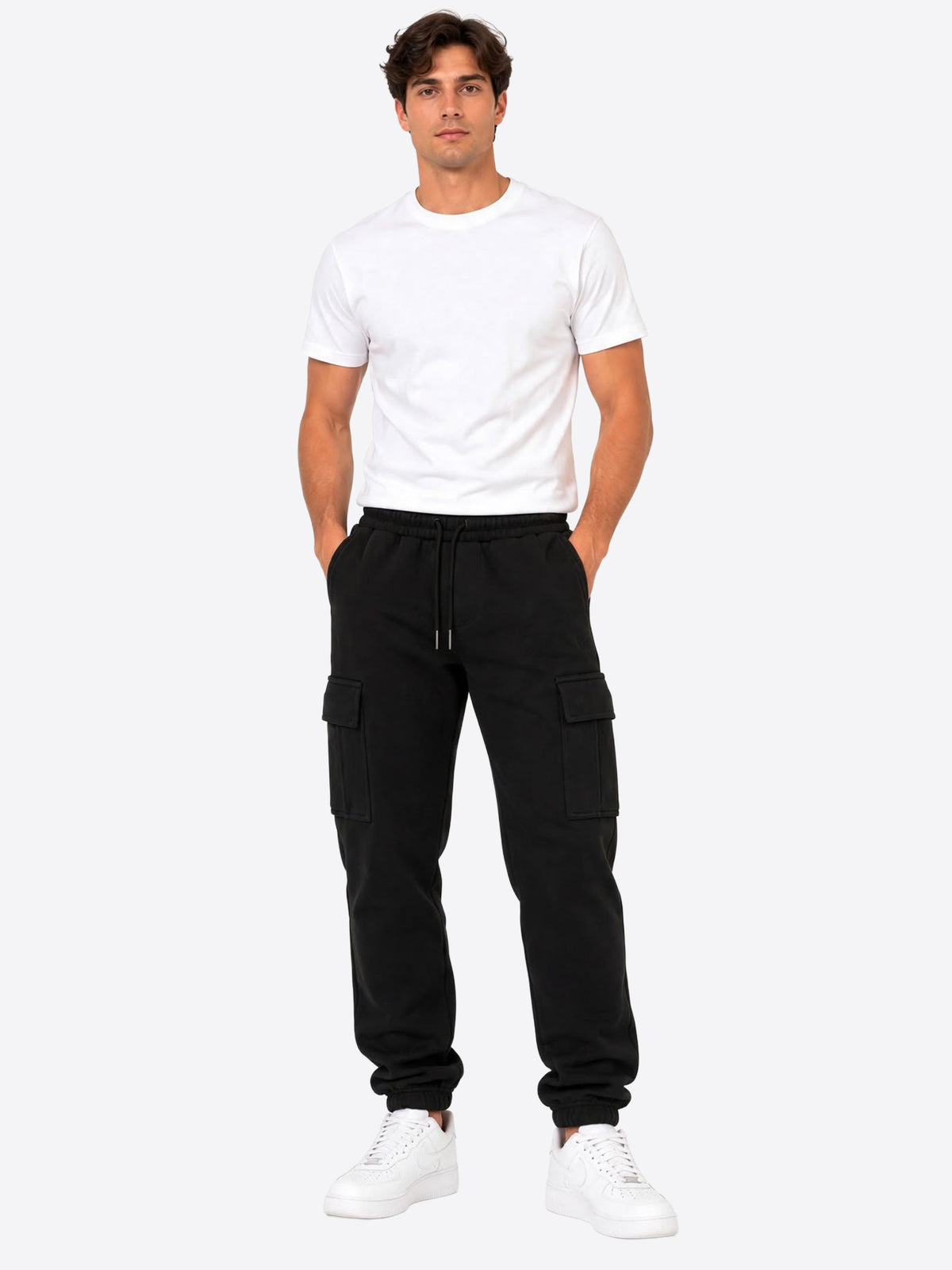 Pantalone Tuta GIANNI LUPO da Uomo - nero GL2278F-F26BLK