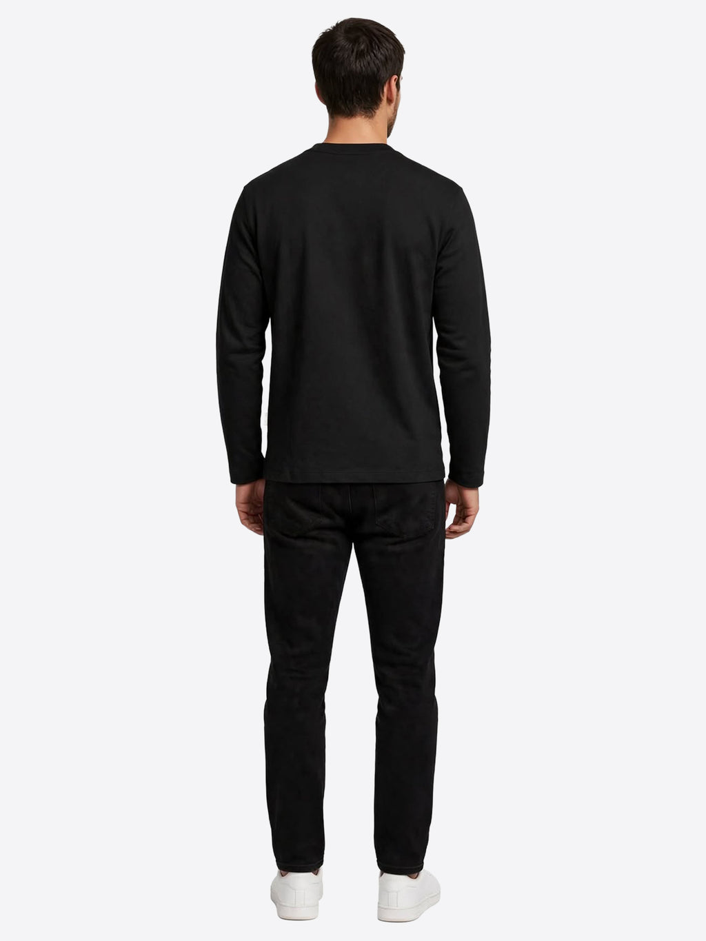 Long-shirt GIANNI LUPO da Uomo - nero GL2315FBLK