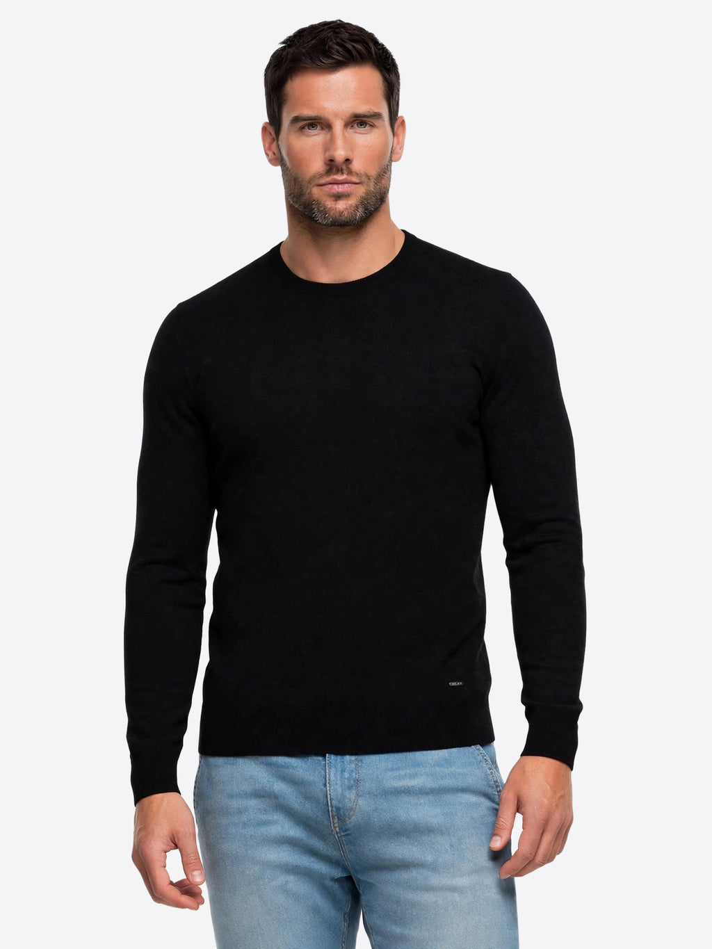 Maglia GIANNI LUPO da Uomo - nero GL33398-F26BLK