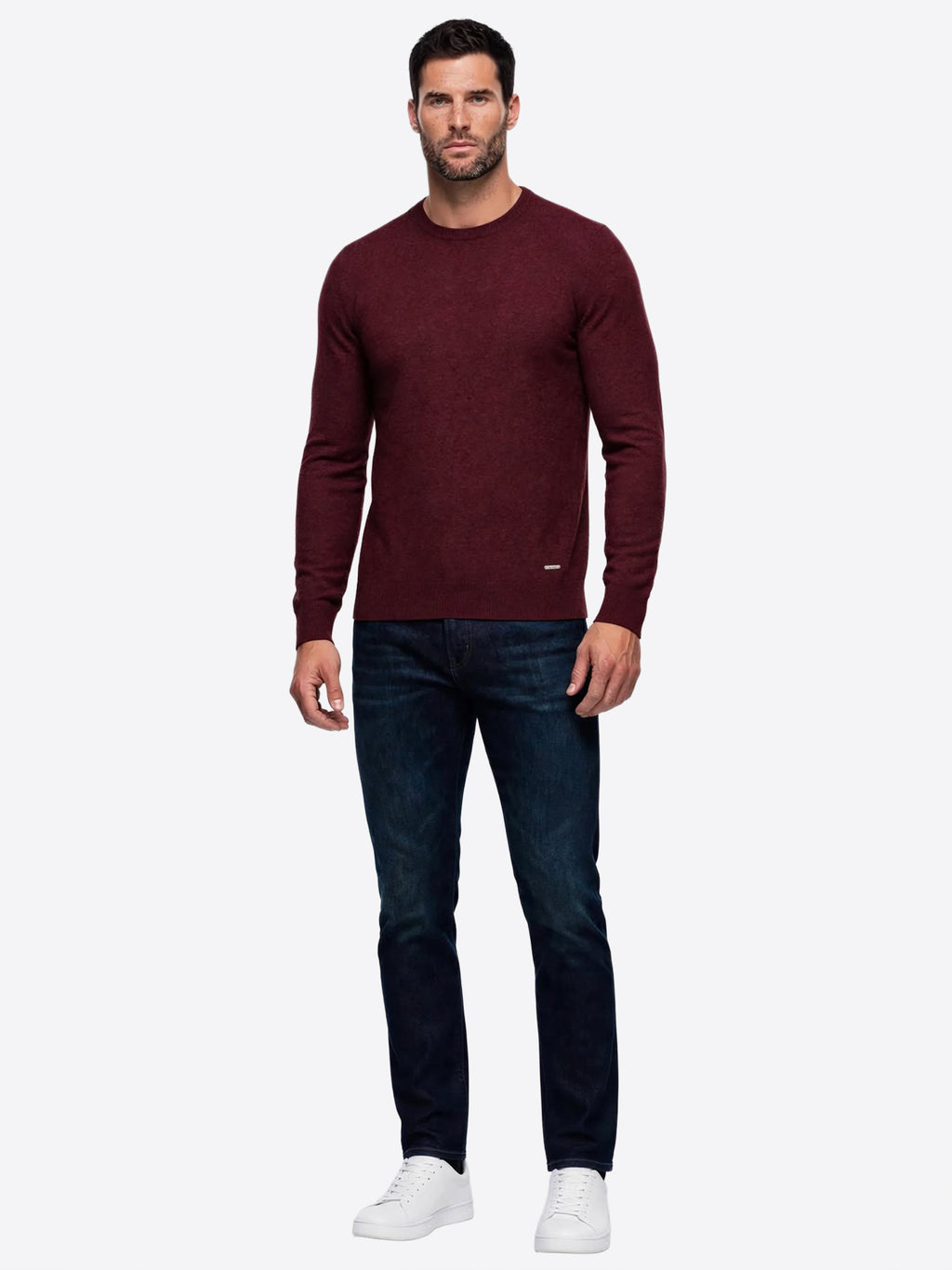 Maglia GIANNI LUPO da Uomo - rosso GL33398-F26BORDEAUX