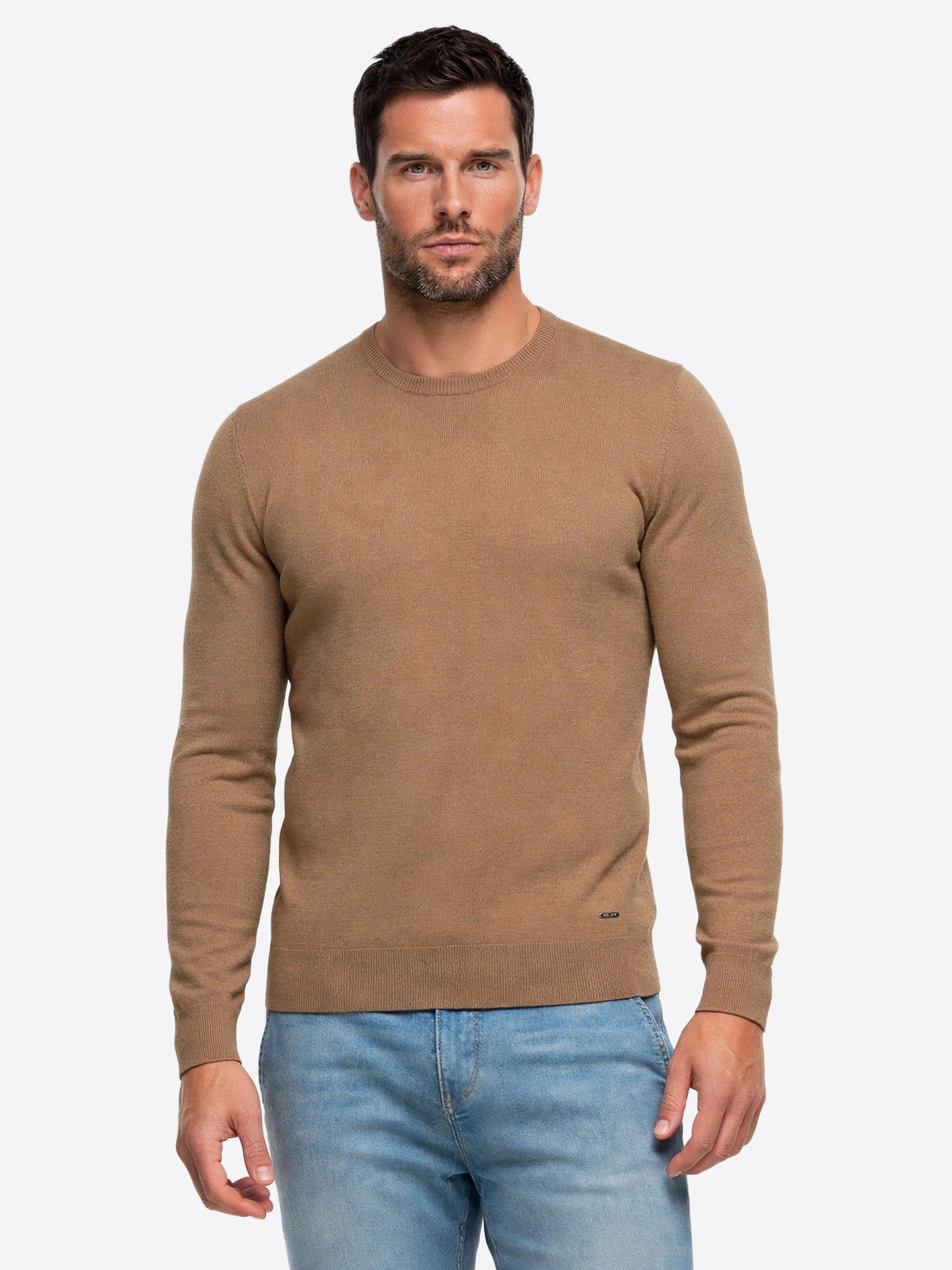 Maglia GIANNI LUPO da Uomo - beige GL33398-F26CAMEL