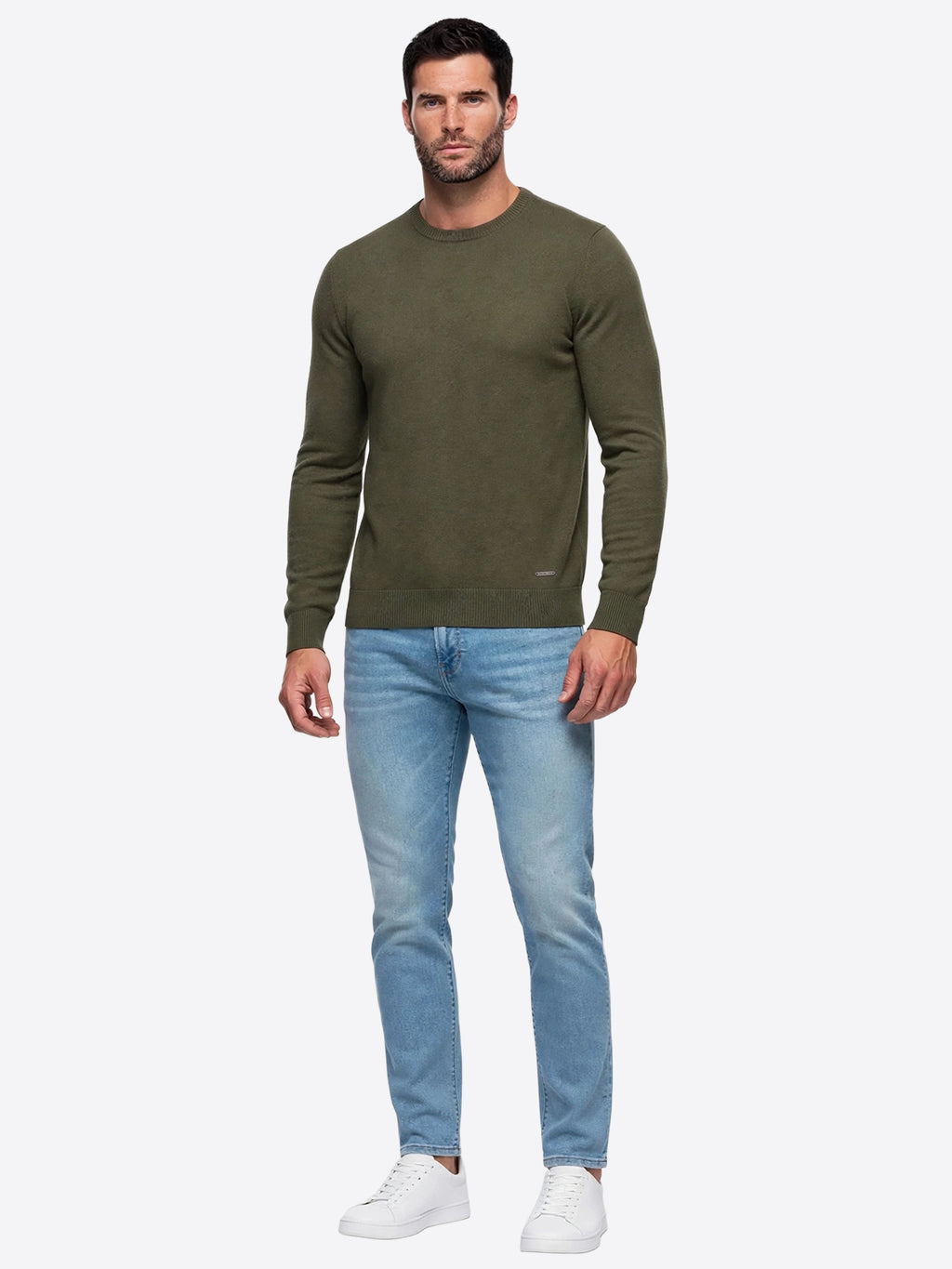 Maglia GIANNI LUPO da Uomo - verde GL33398-F26MILITARY