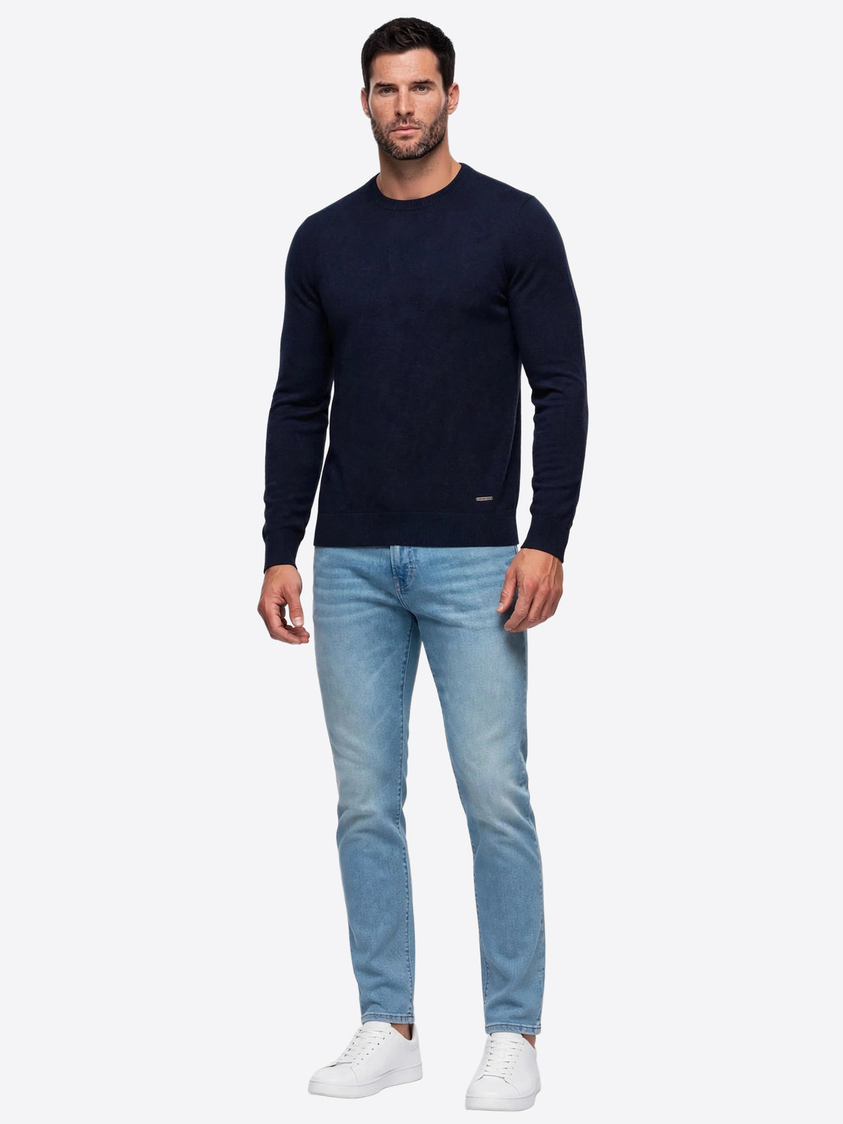 Maglia GIANNI LUPO da Uomo - blu GL33398-F26NAVY