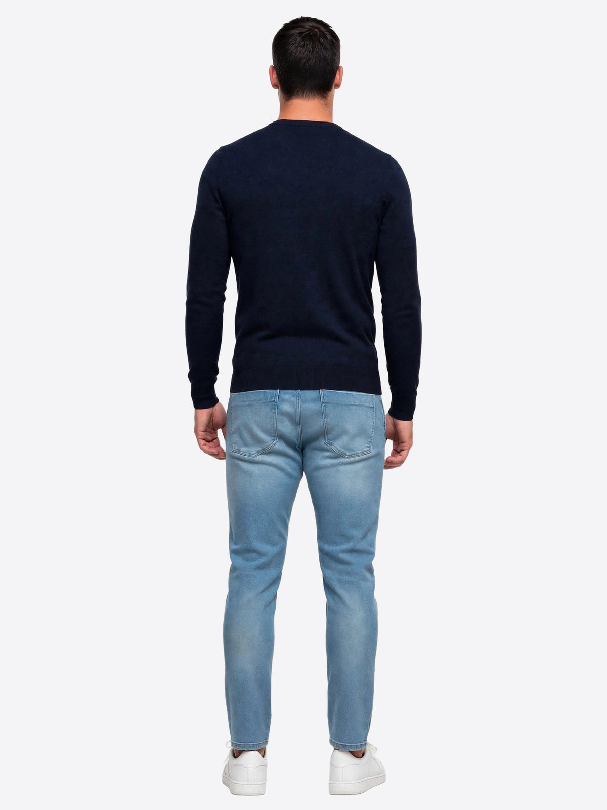 Maglia GIANNI LUPO da Uomo - blu GL33398-F26NAVY