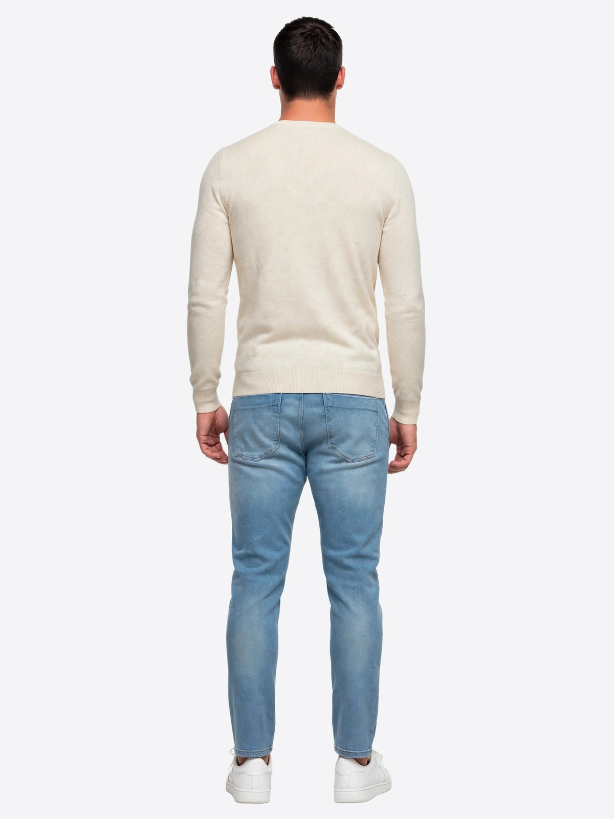 Maglia GIANNI LUPO da Uomo - bianco GL33398-F26PANNA