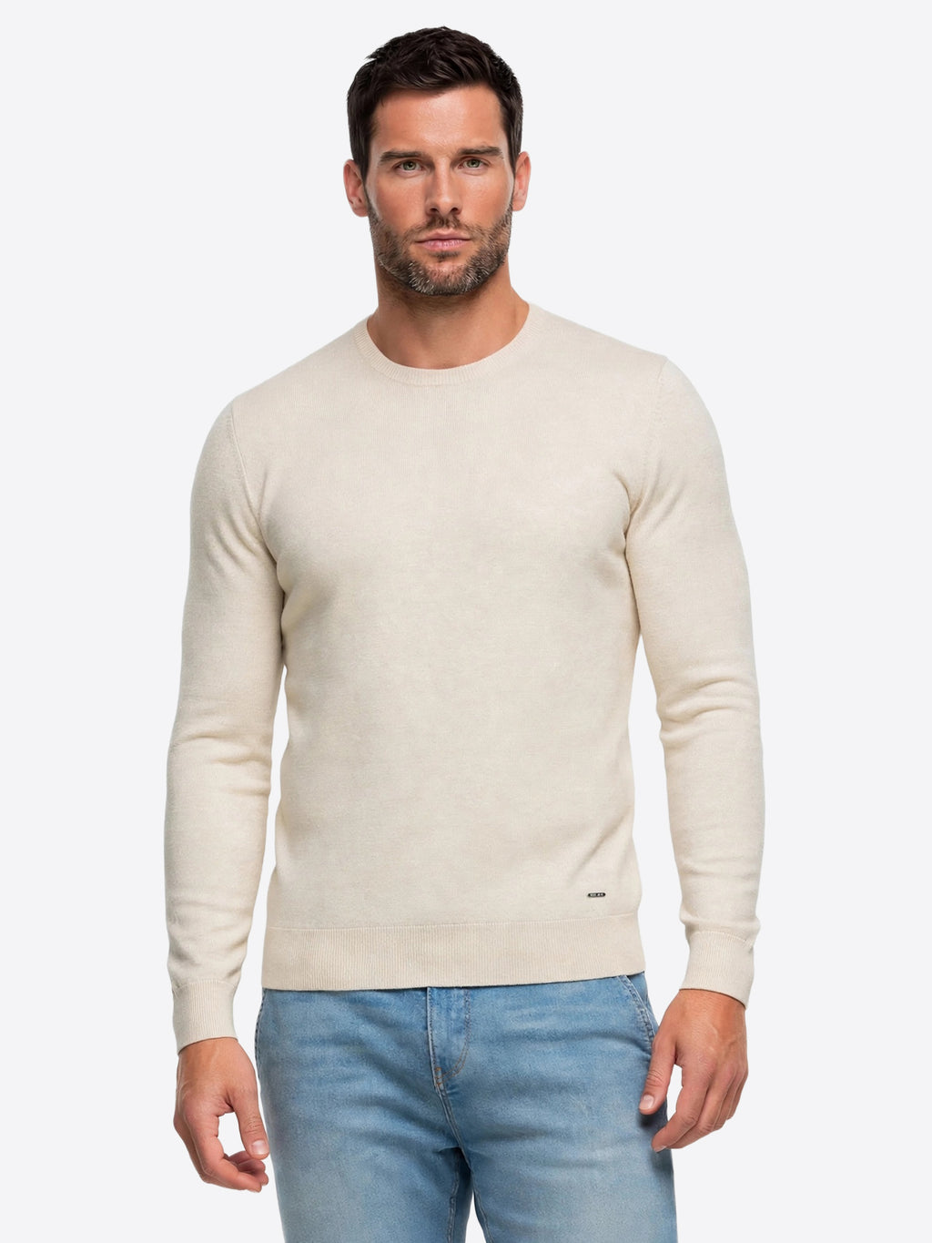 Maglia GIANNI LUPO da Uomo - bianco GL33398-F26PANNA