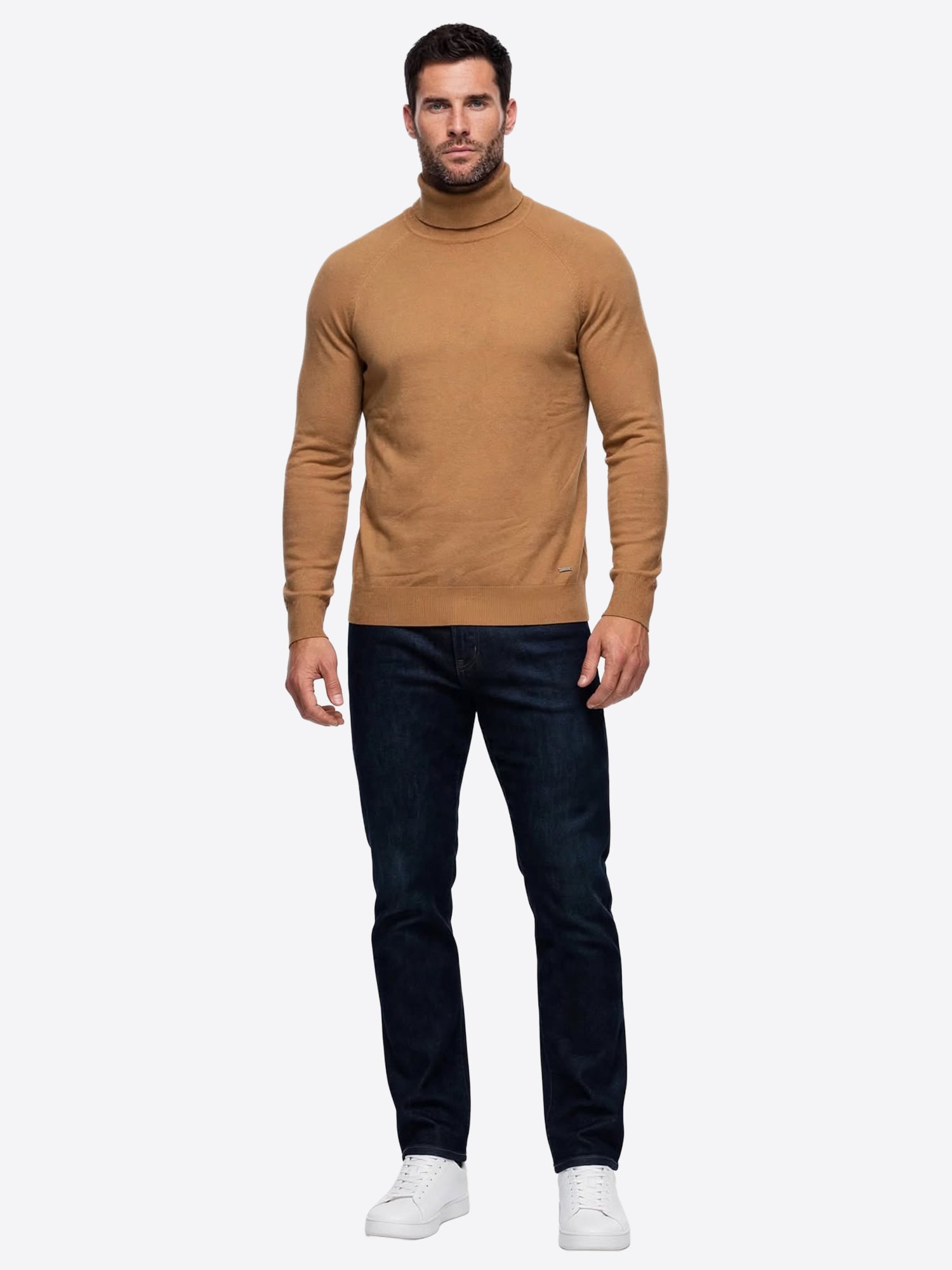 Maglia GIANNI LUPO da Uomo - beige GL33500-F26BISCOTTO