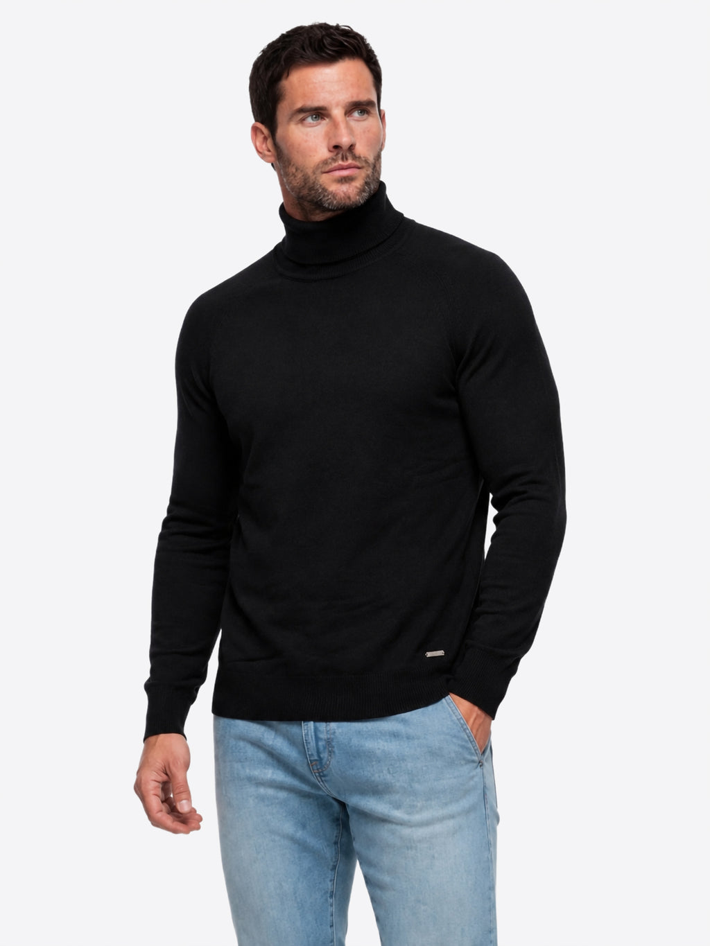 Maglia GIANNI LUPO da Uomo - nero GL33500-F26BLK