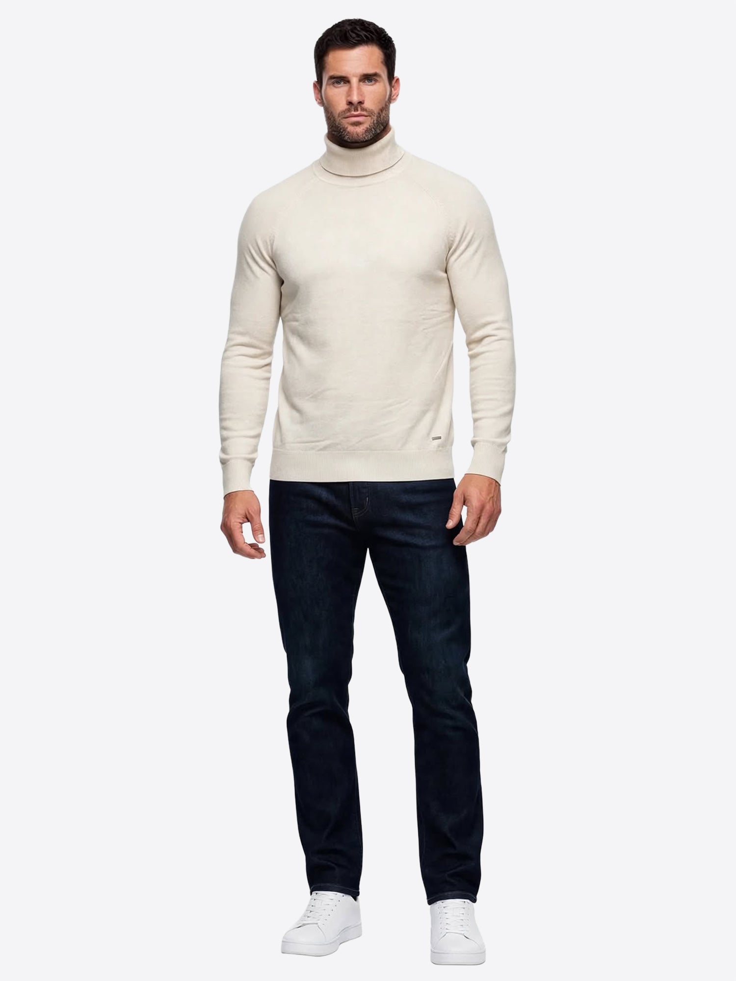 Maglia GIANNI LUPO da Uomo - bianco GL33500-F26PANNA