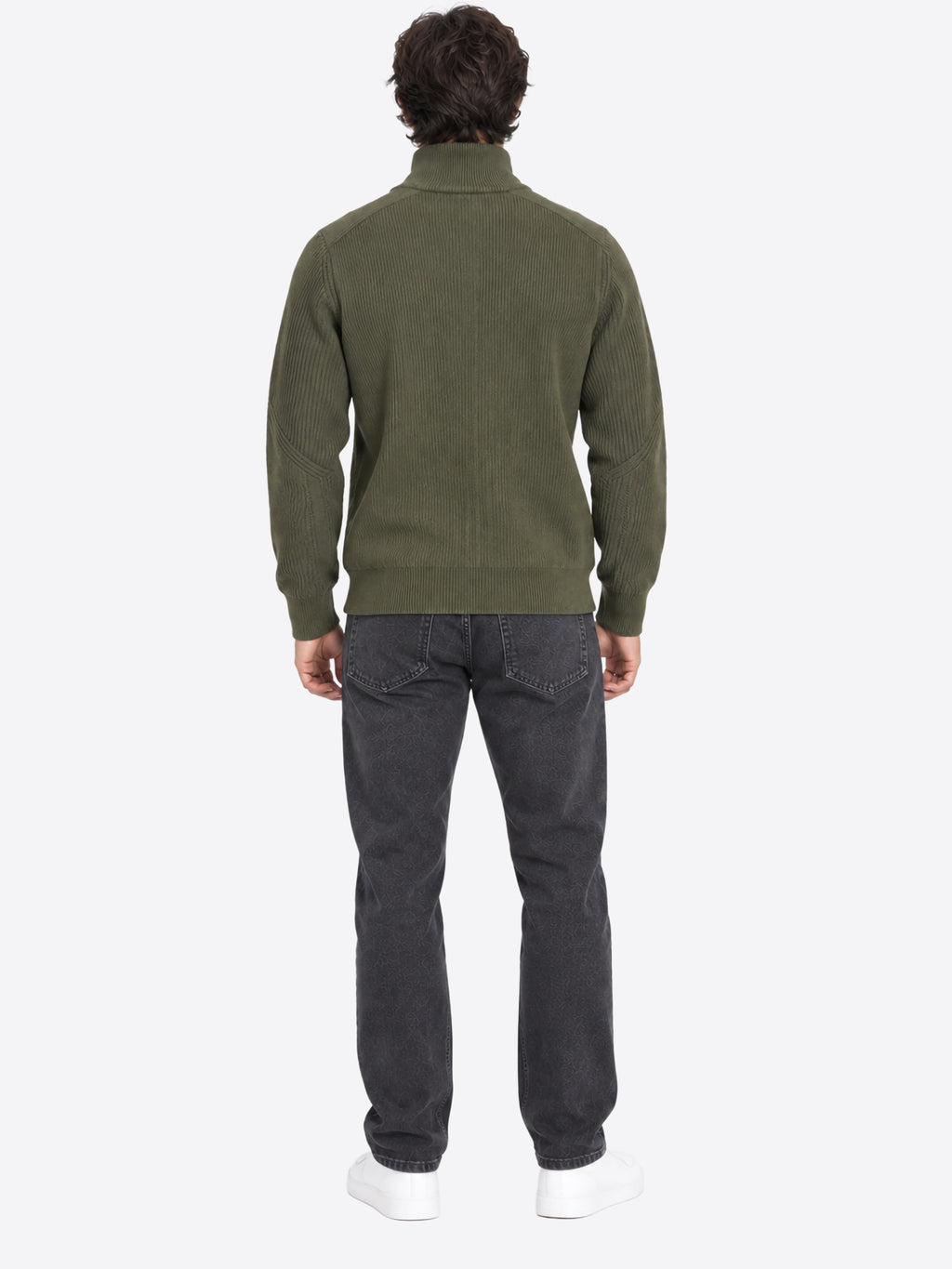 Maglia GIANNI LUPO da Uomo - verde GL35051-F26MILITARY