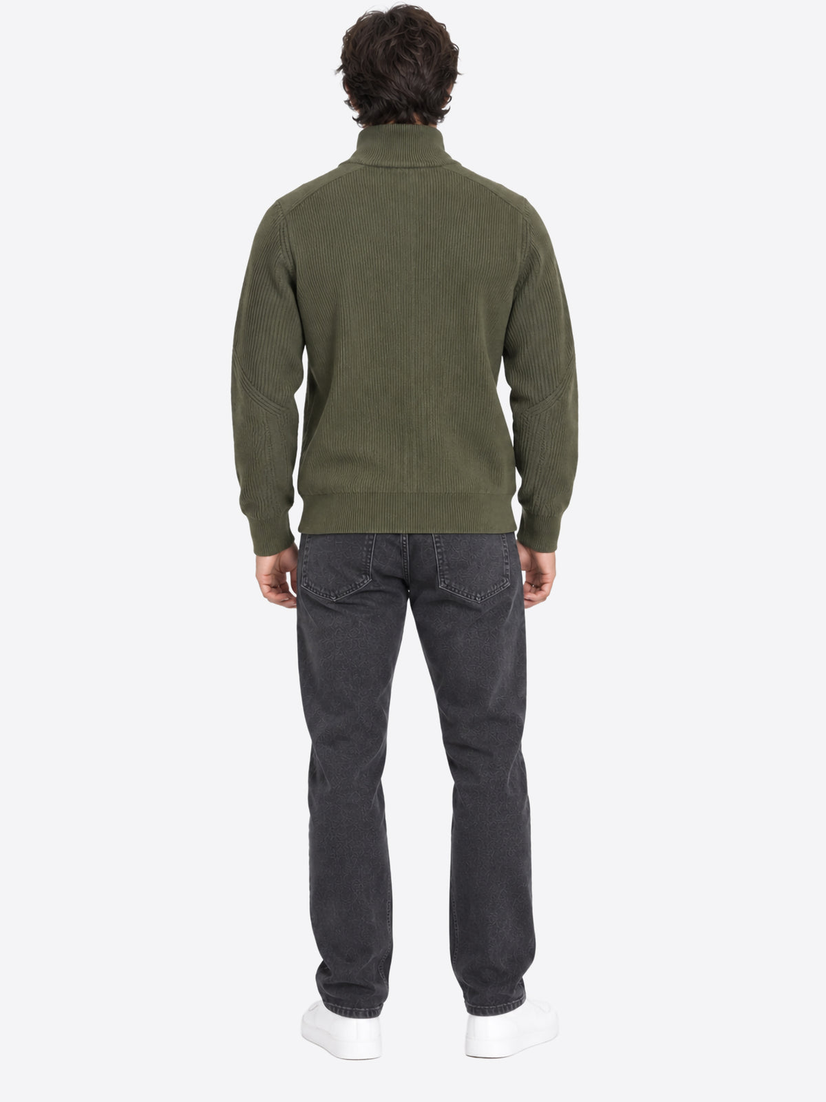 Maglia GIANNI LUPO da Uomo - verde GL35051-F26MILITARY
