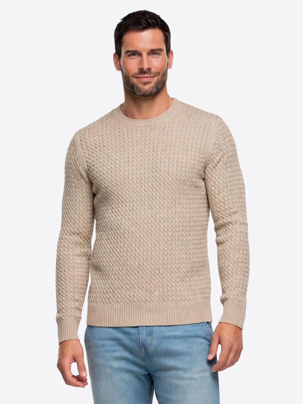 Maglia GIANNI LUPO da Uomo - beige GL35071-F26CAMEL