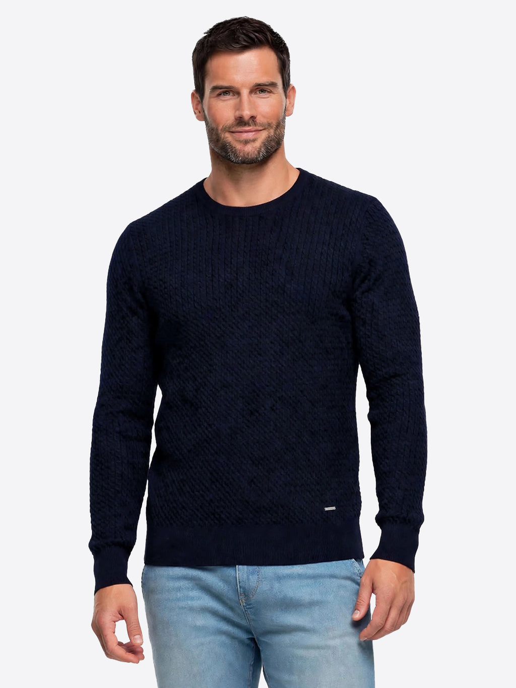 Maglia GIANNI LUPO da Uomo - blu GL35071-F26NAVY