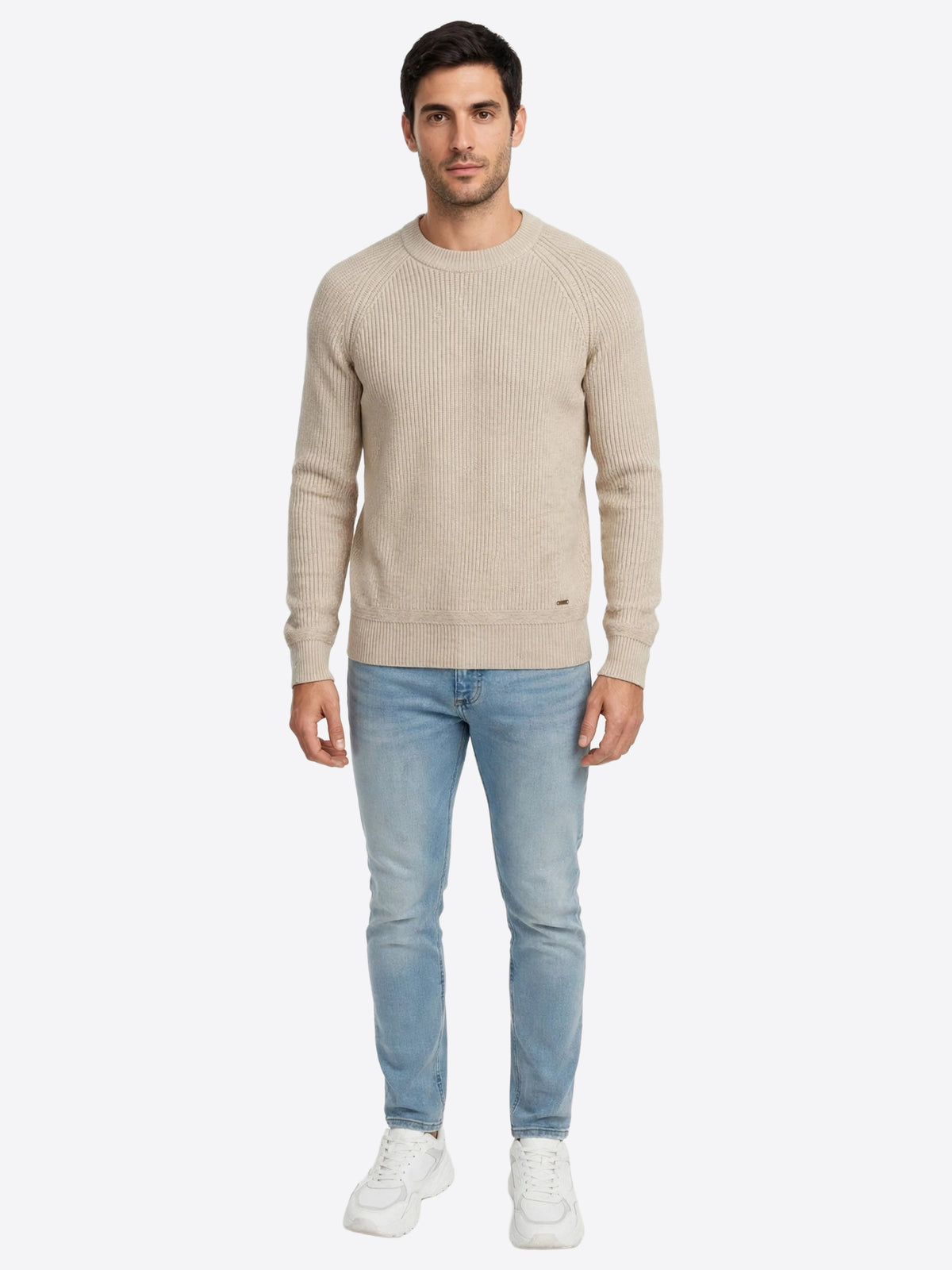 Maglia GIANNI LUPO da Uomo - beige GL35230-F26CAMEL