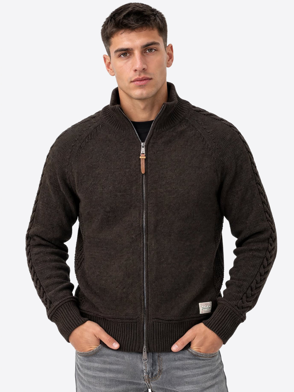 Cardigan GIANNI LUPO da Uomo - GL35633CAFFE