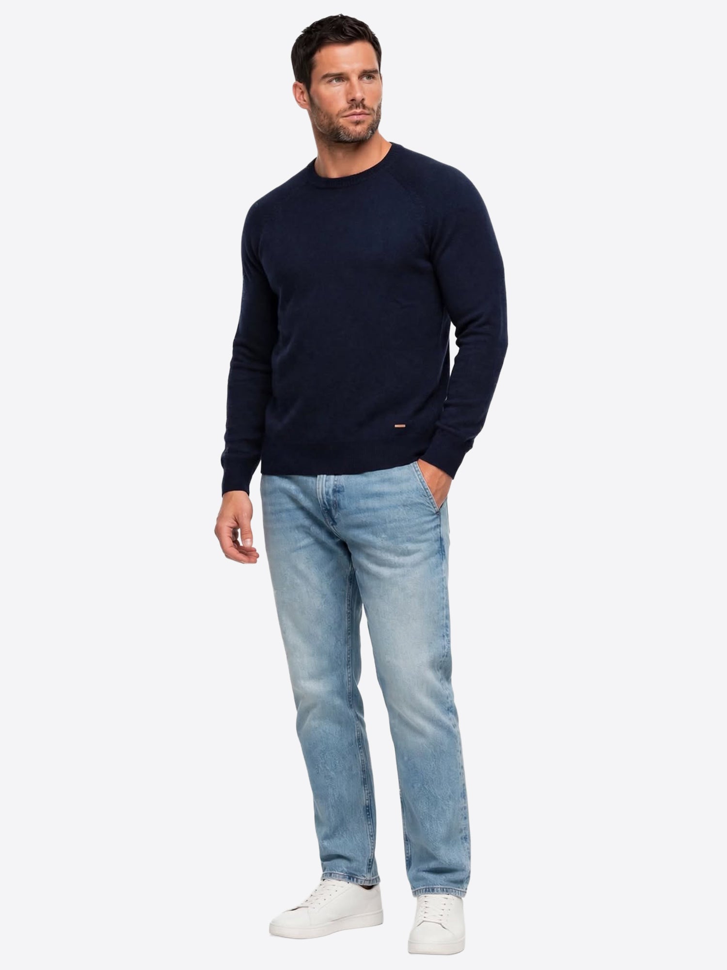 Maglia GIANNI LUPO da Uomo - blu GL383S-F26NAVY