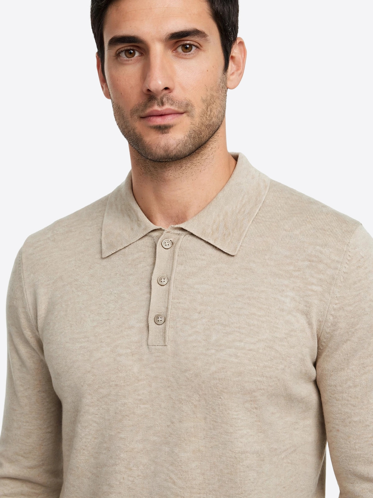 Maglia GIANNI LUPO da Uomo - beige GL508S-F26CAMEL