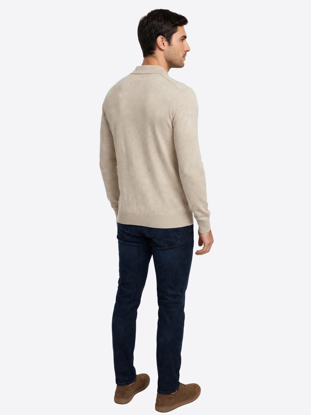 Maglia GIANNI LUPO da Uomo - beige GL508S-F26CAMEL