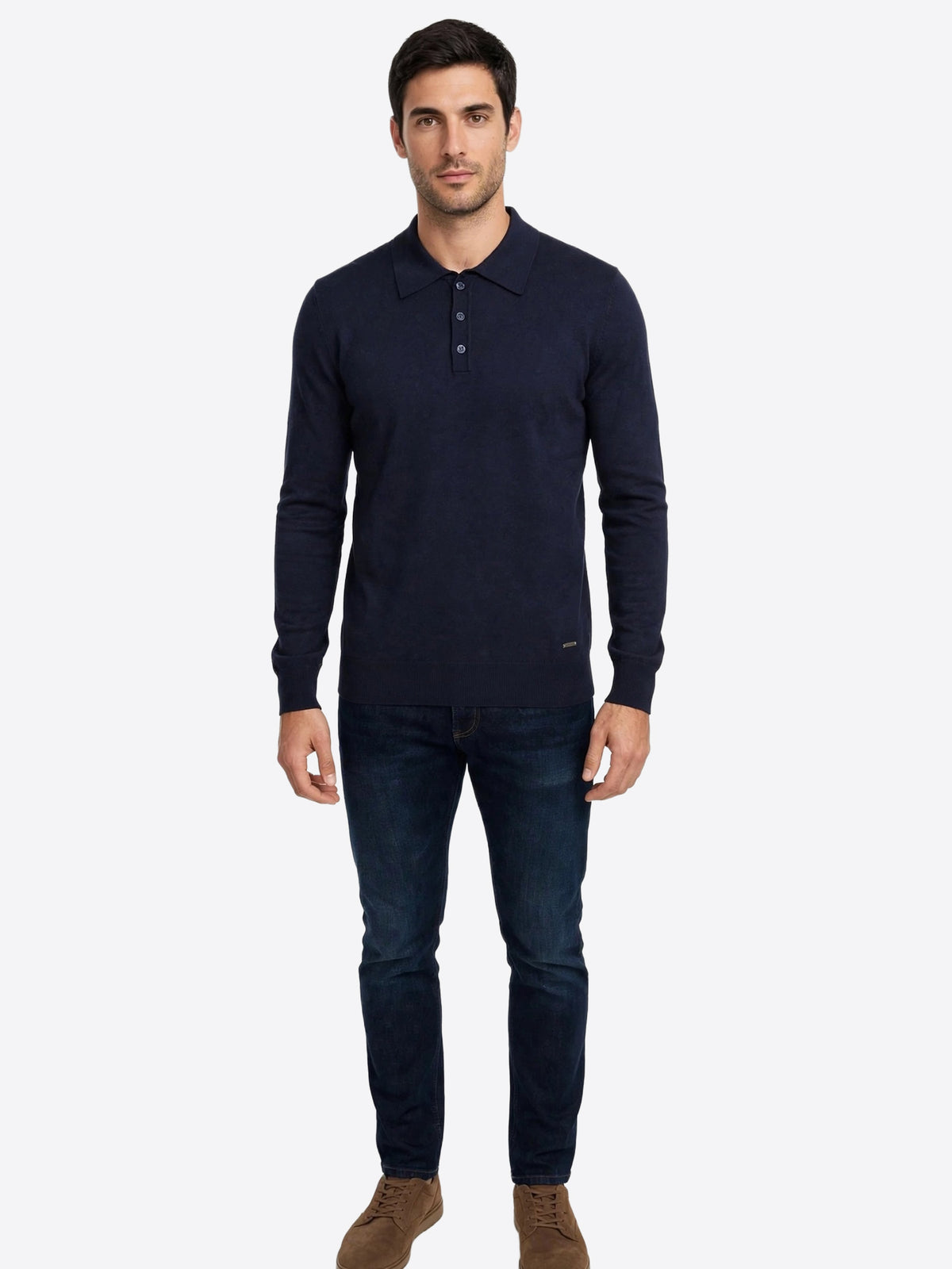 Maglia GIANNI LUPO da Uomo - blu GL508S-F26NAVY