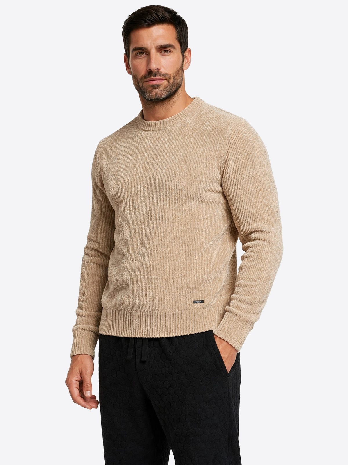 Maglia GIANNI LUPO da Uomo - beige GL535-F26BEIGE