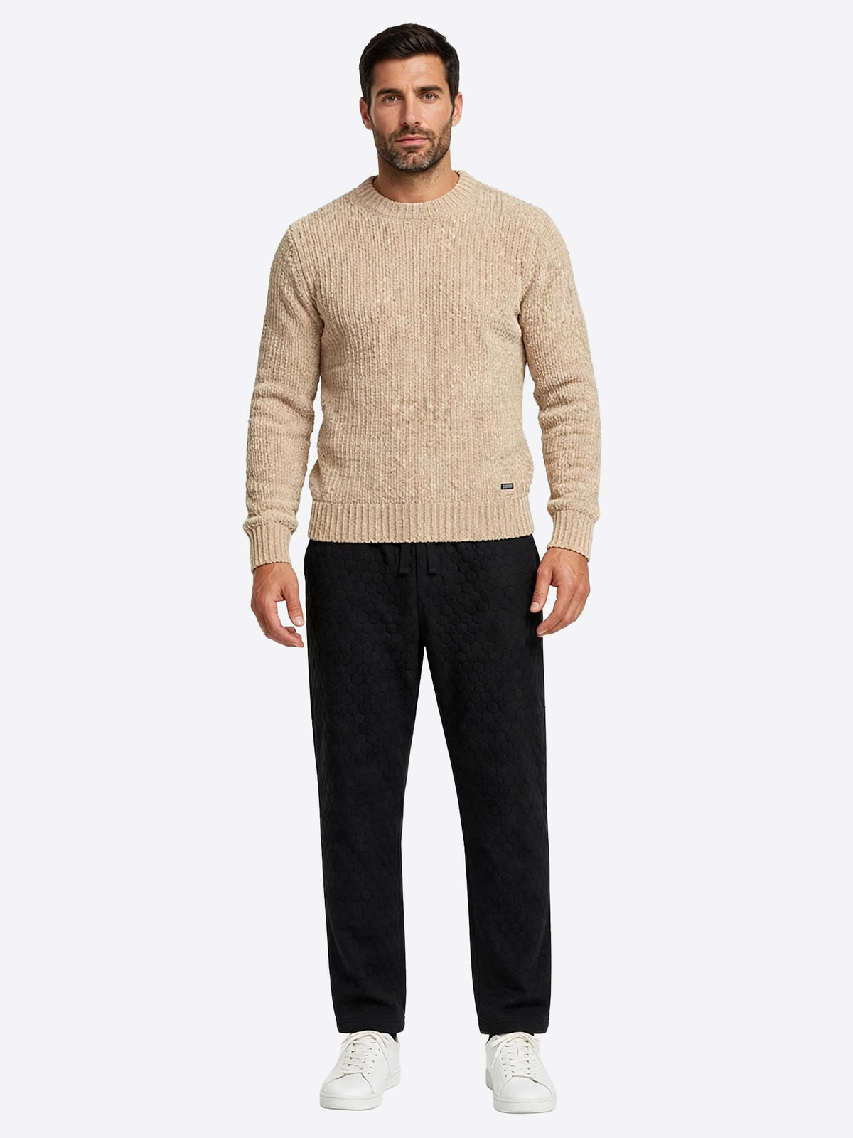 Maglia GIANNI LUPO da Uomo - beige GL535-F26BEIGE