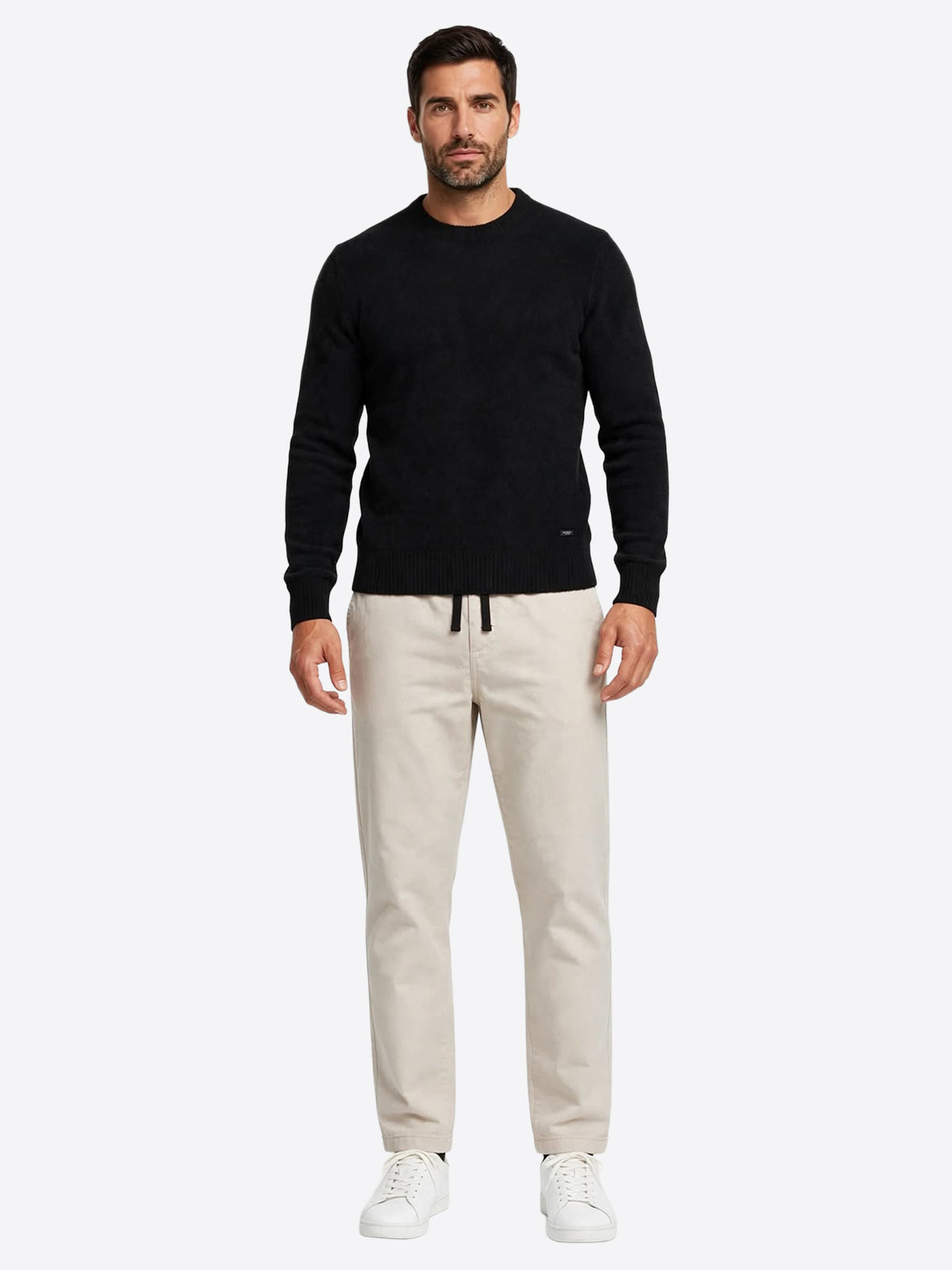 Maglia GIANNI LUPO da Uomo - nero GL535-F26BLK