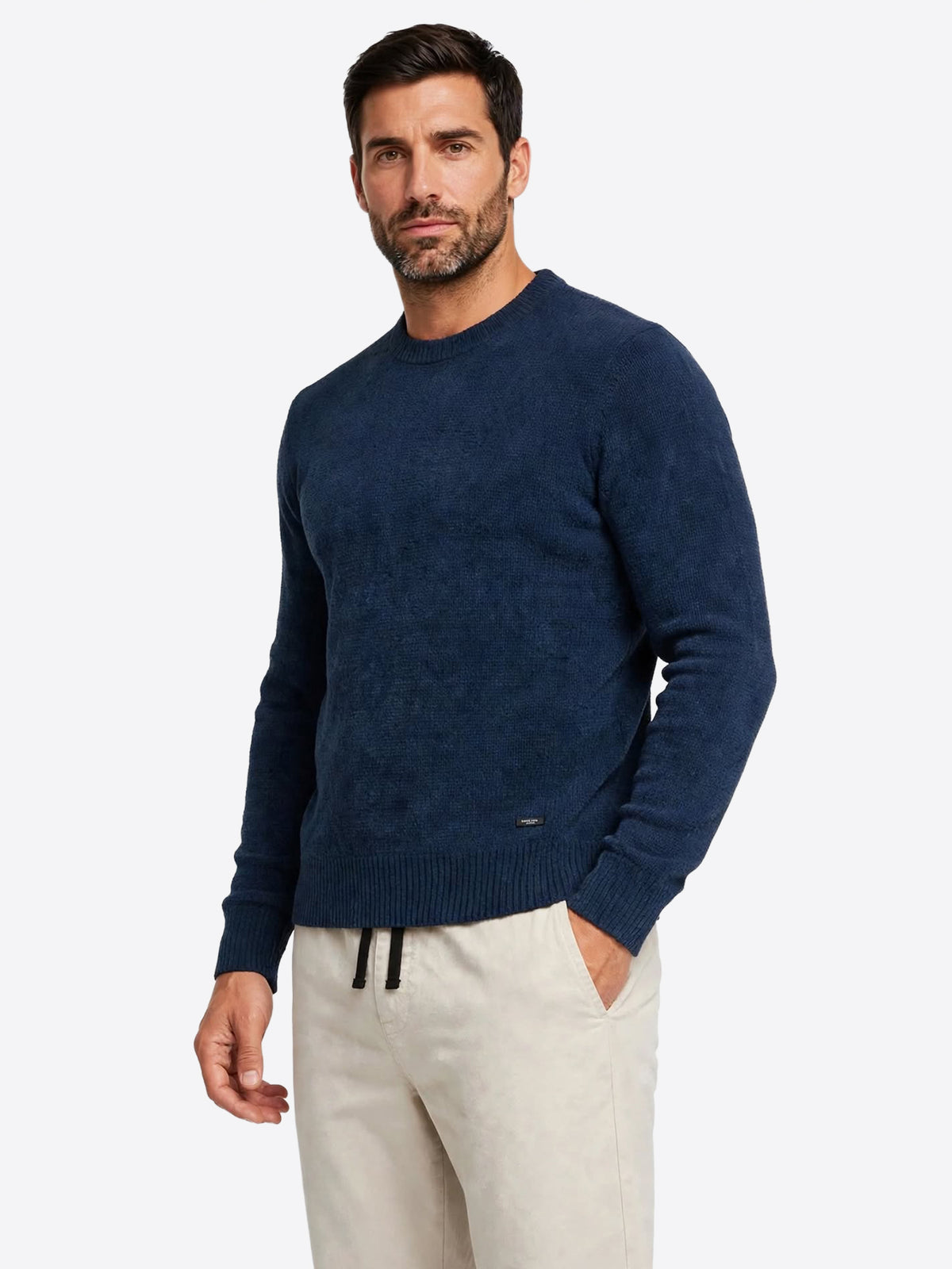 Maglia GIANNI LUPO da Uomo - blu GL535-F26NAVY