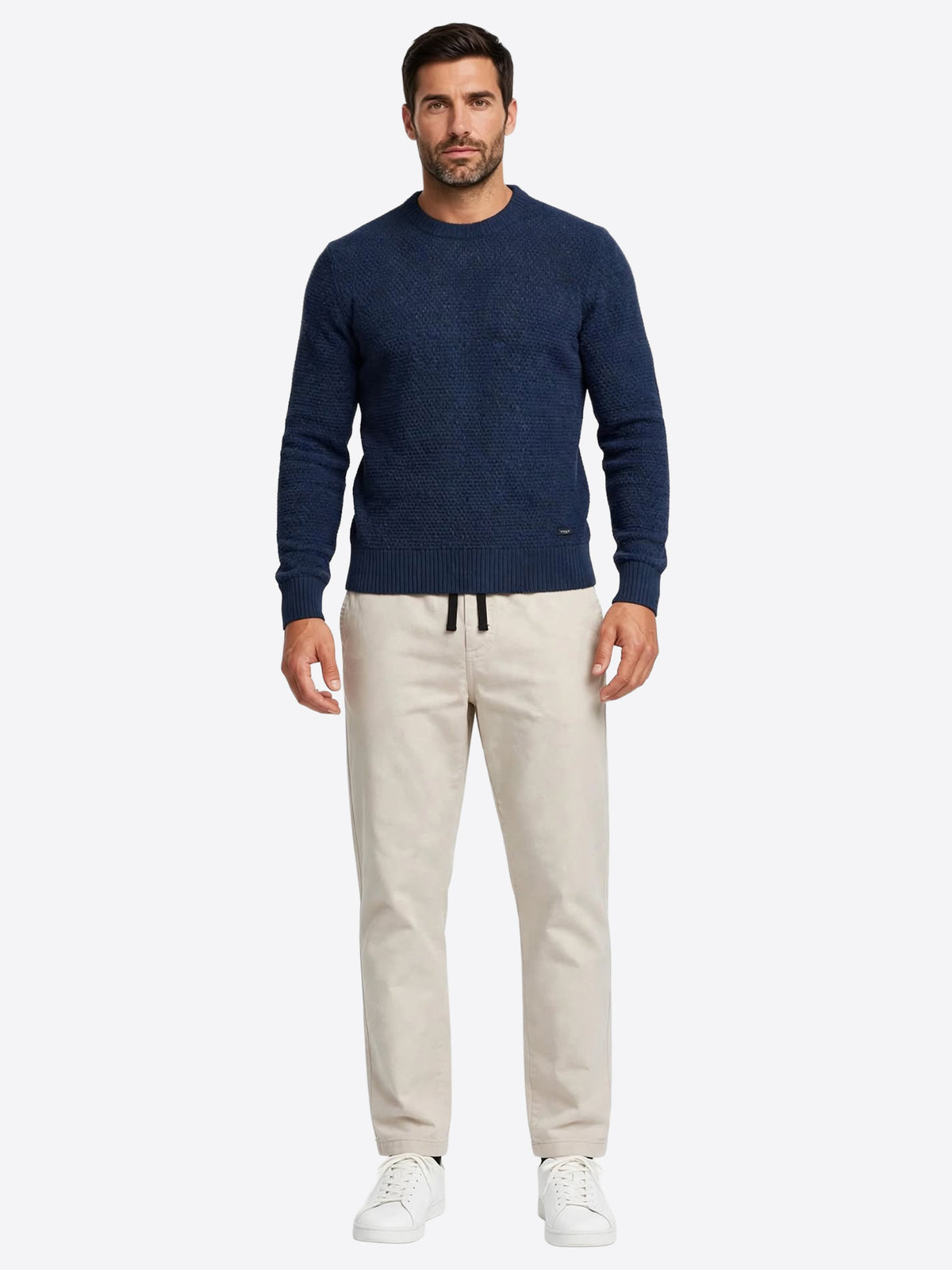 Maglia GIANNI LUPO da Uomo - blu GL535-F26NAVY