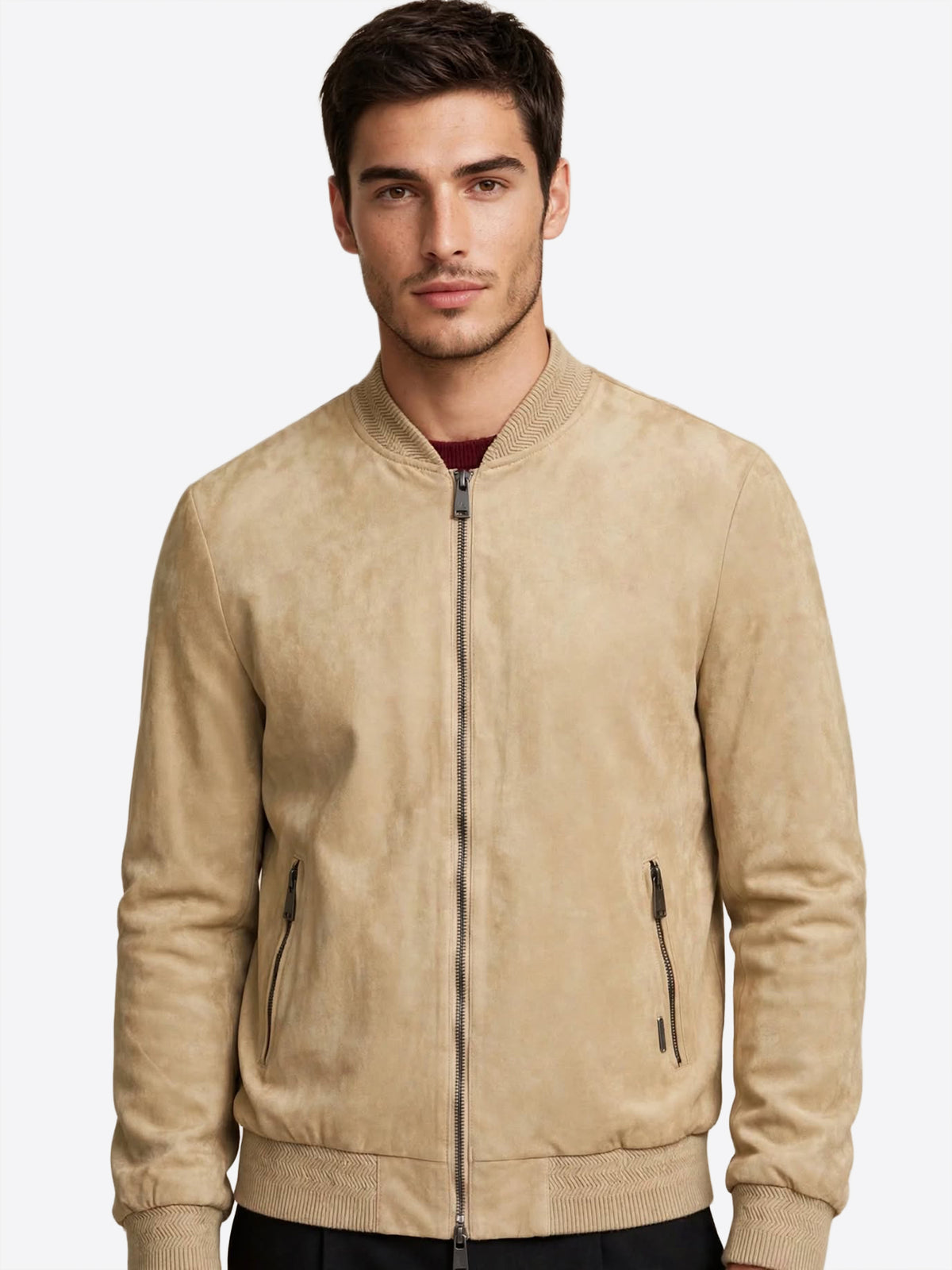 Giubbino GIANNI LUPO da Uomo - beige GL9715--F26BEIGE
