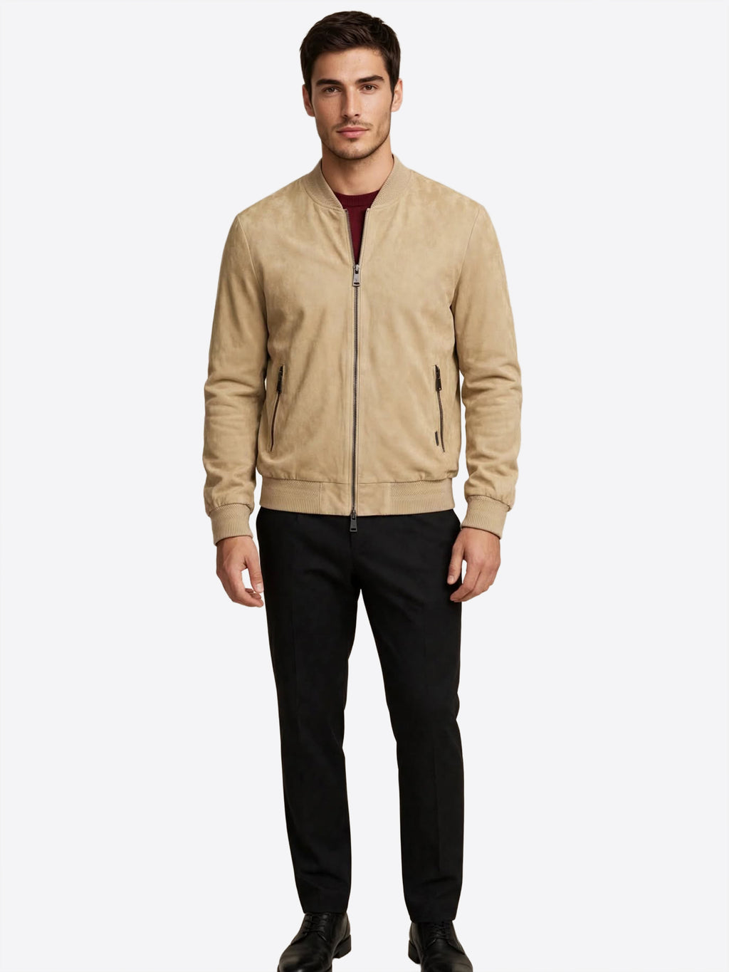 Giubbino GIANNI LUPO da Uomo - beige GL9715--F26BEIGE