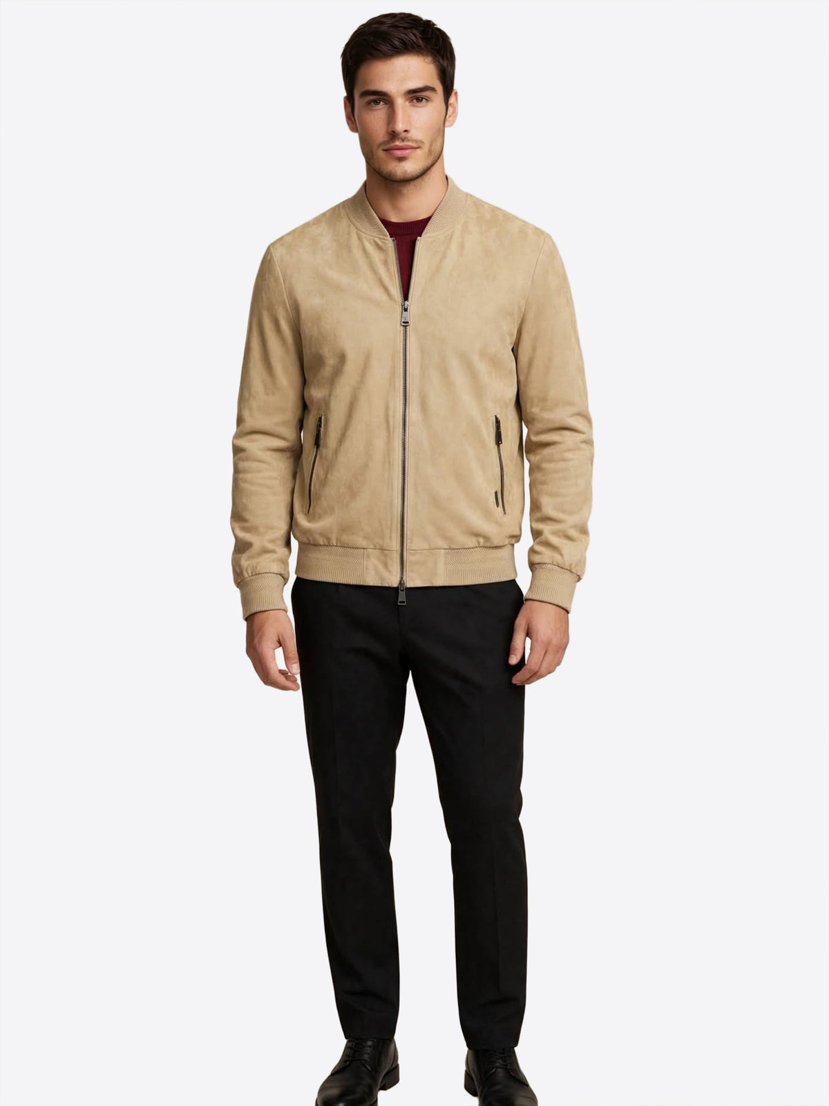 Giubbino GIANNI LUPO da Uomo - beige GL9715--F26BEIGE