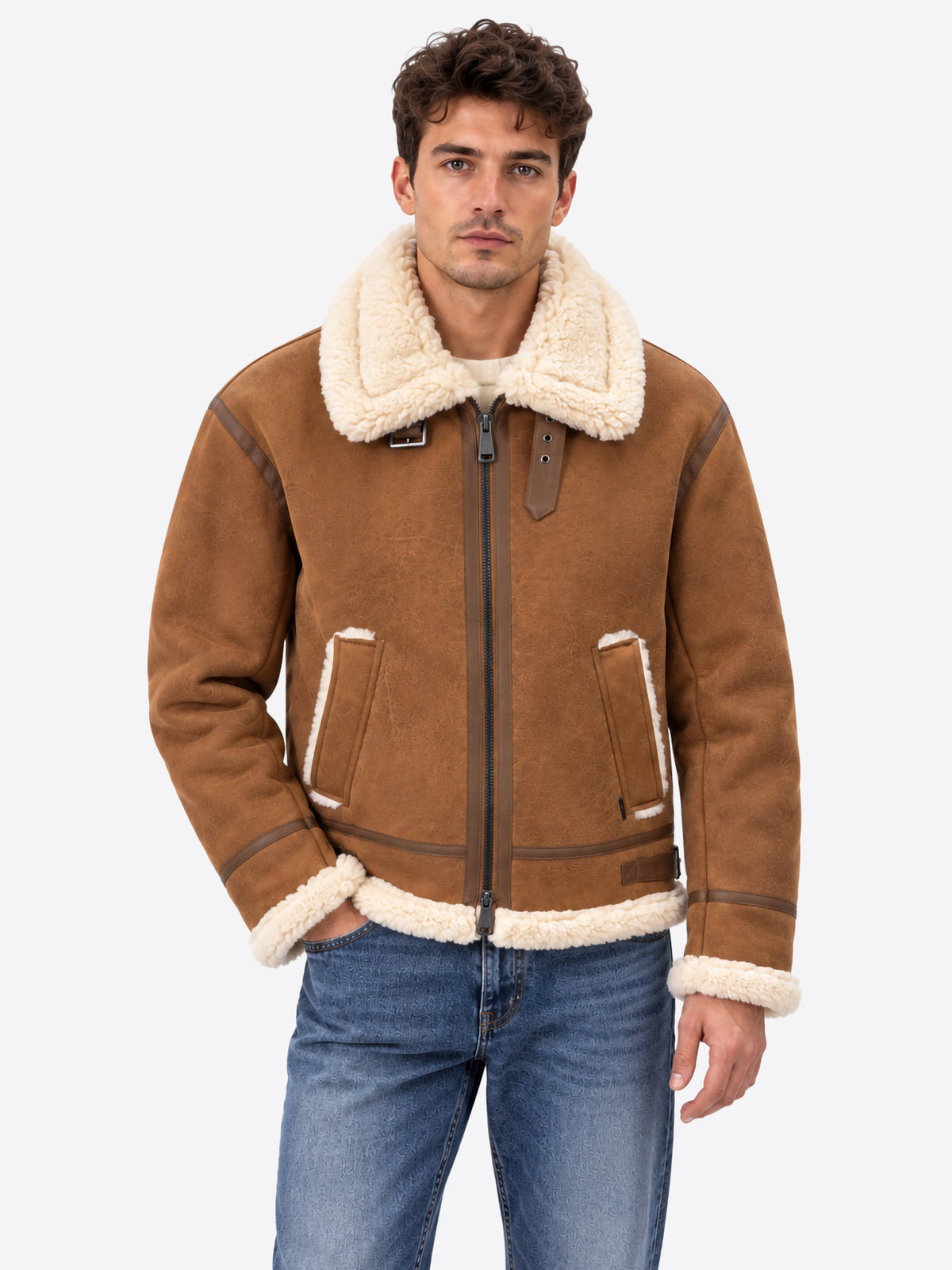 Giubbotto GIANNI LUPO da Uomo - beige GL9800CAMEL