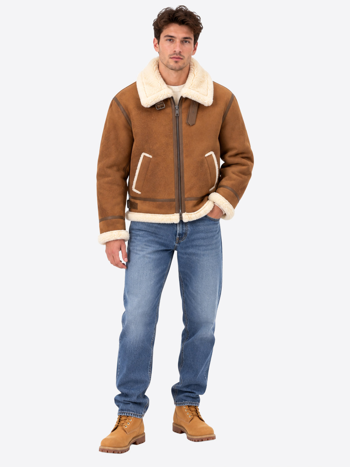 Giubbotto GIANNI LUPO da Uomo - beige GL9800CAMEL