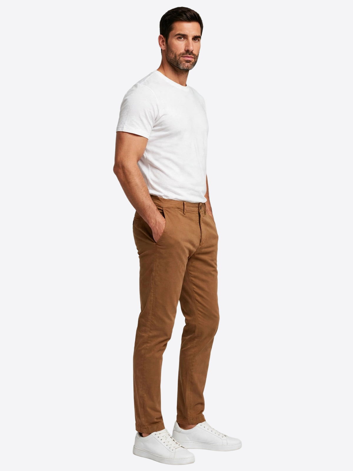 Pantalone GIANNI LUPO da Uomo- TAHOM-F26BISCOTTO