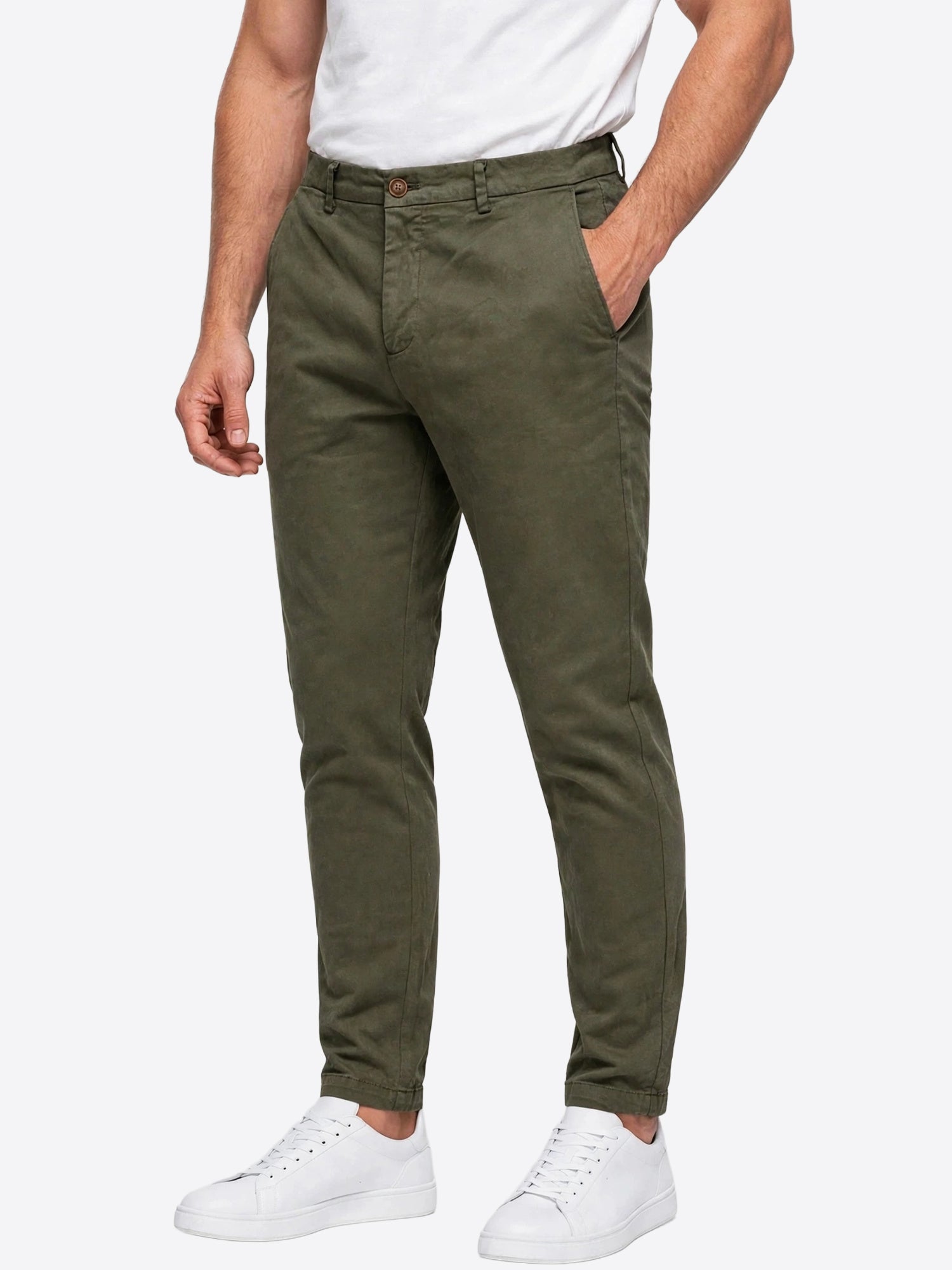 Pantalone GIANNI LUPO da Uomo - verde TAHOM-F26MILITARY