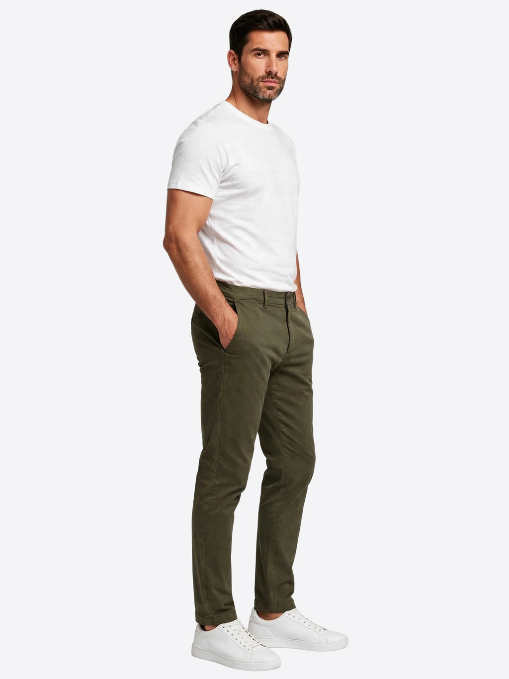 Pantalone GIANNI LUPO da Uomo - verde TAHOM-F26MILITARY