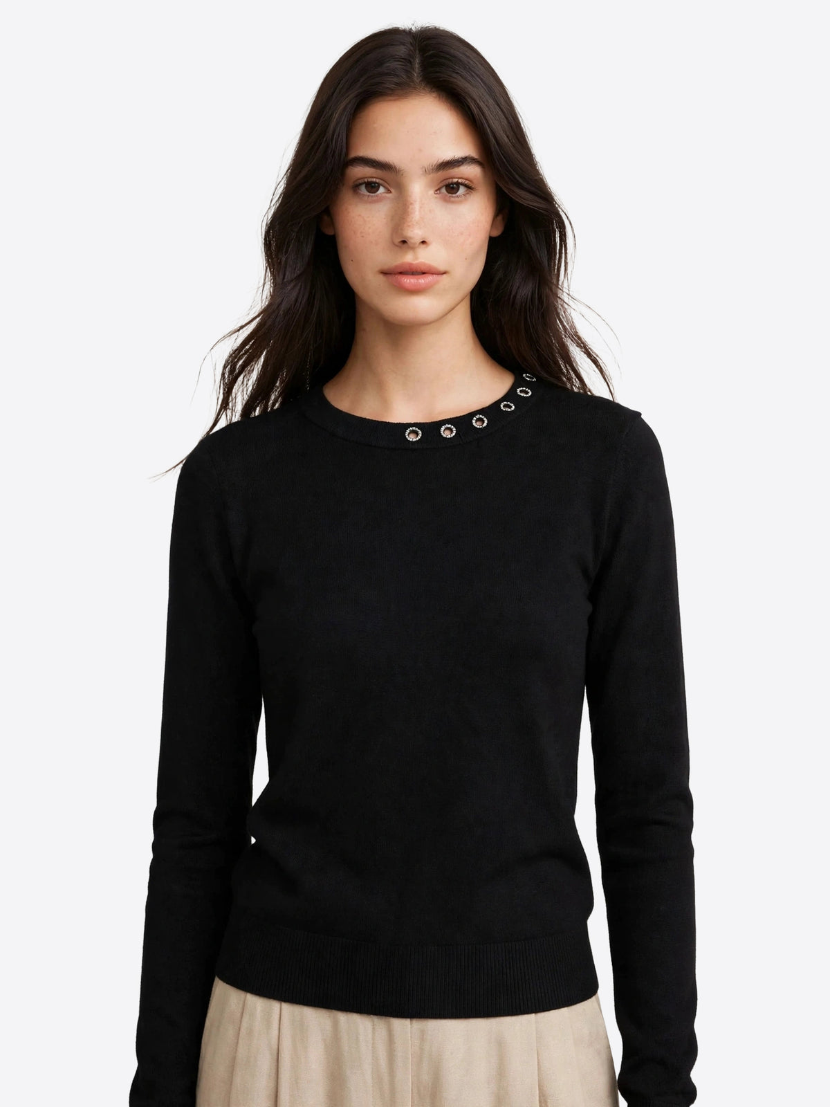 Maglia GL FOR HER da Donna - nero GLD017HGBLK