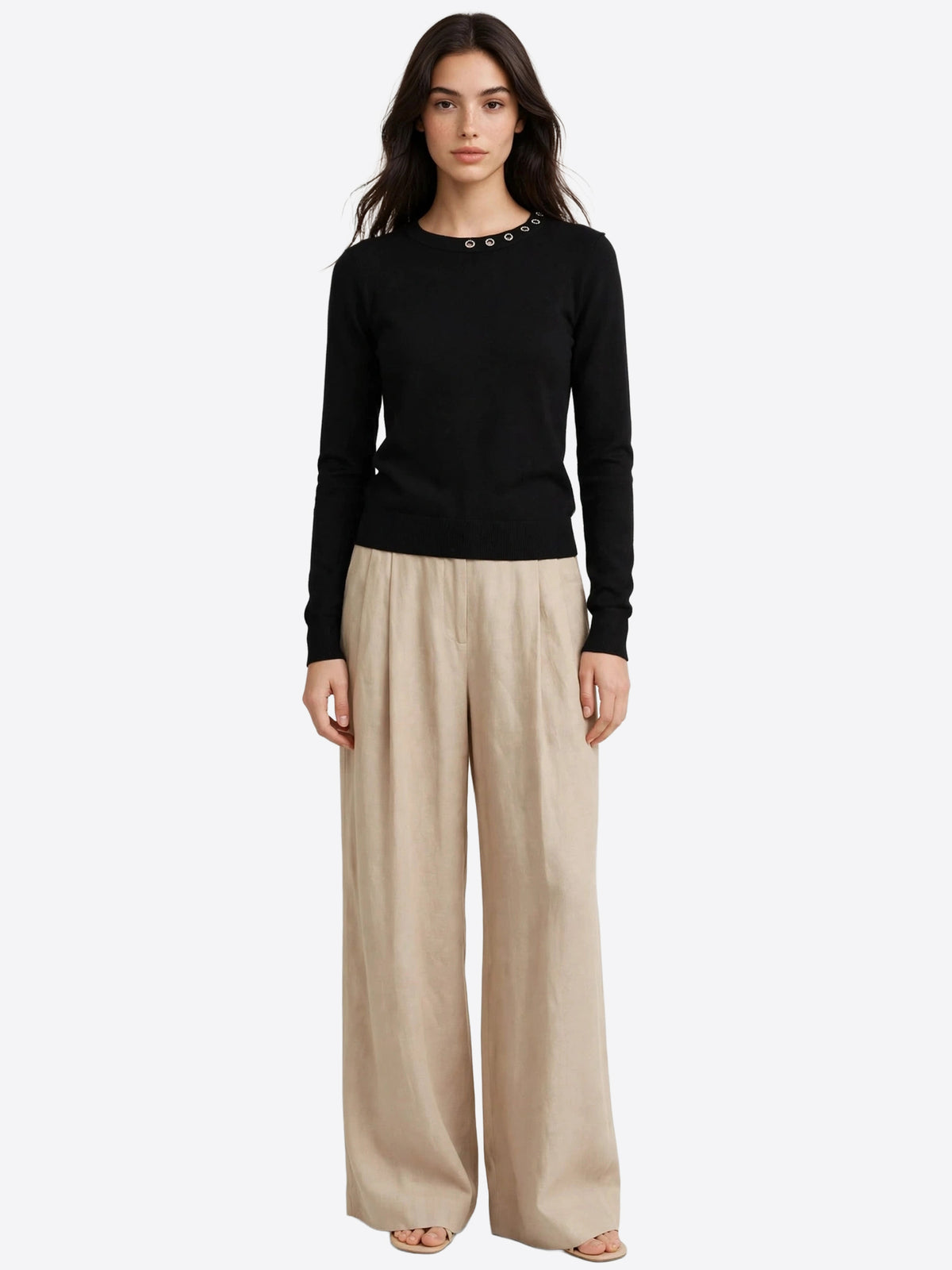 Maglia GL FOR HER da Donna - nero GLD017HGBLK