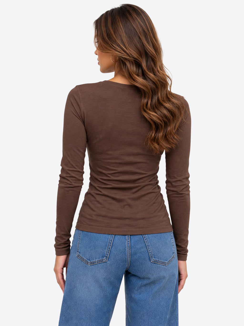Long-shirt GL FOR HER da Donna - marrone GLD210RXDBROWN