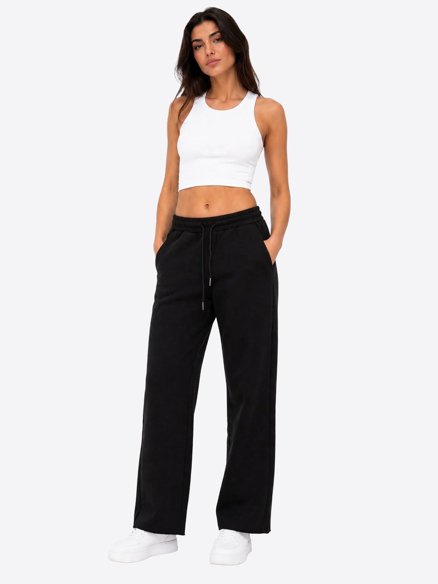 Pantalone Tuta GL FOR HER da Donna - nero GLD225RXBLK