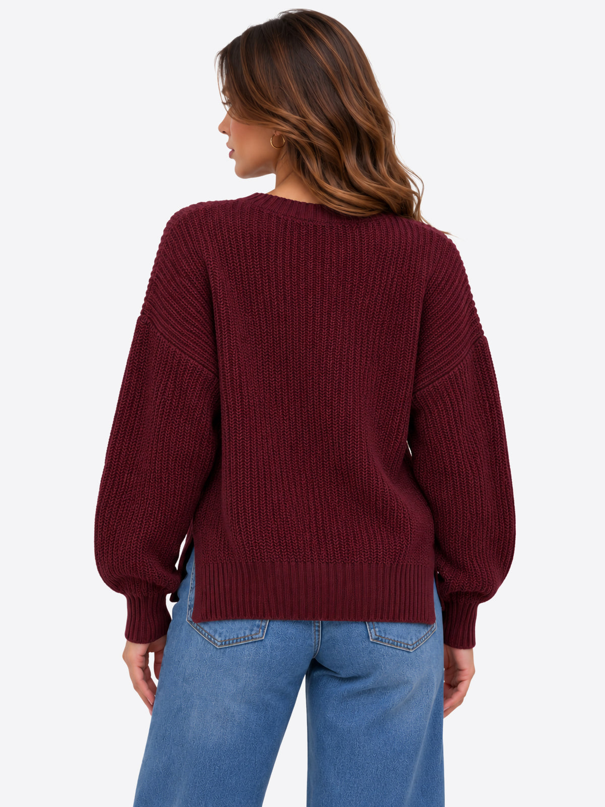 Maglione Bordeau